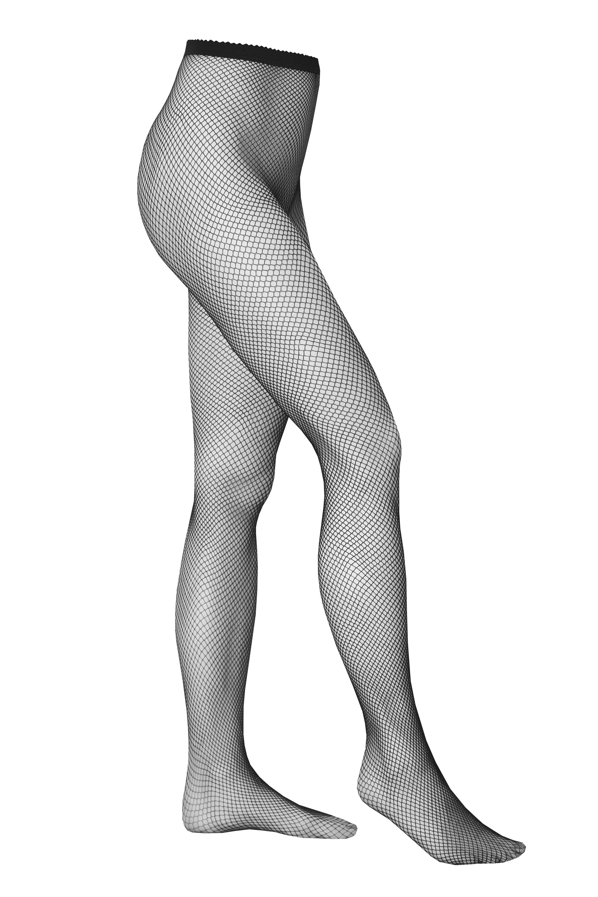 KOTEK Strumpfhose Fishnet T004 schwarz S/M