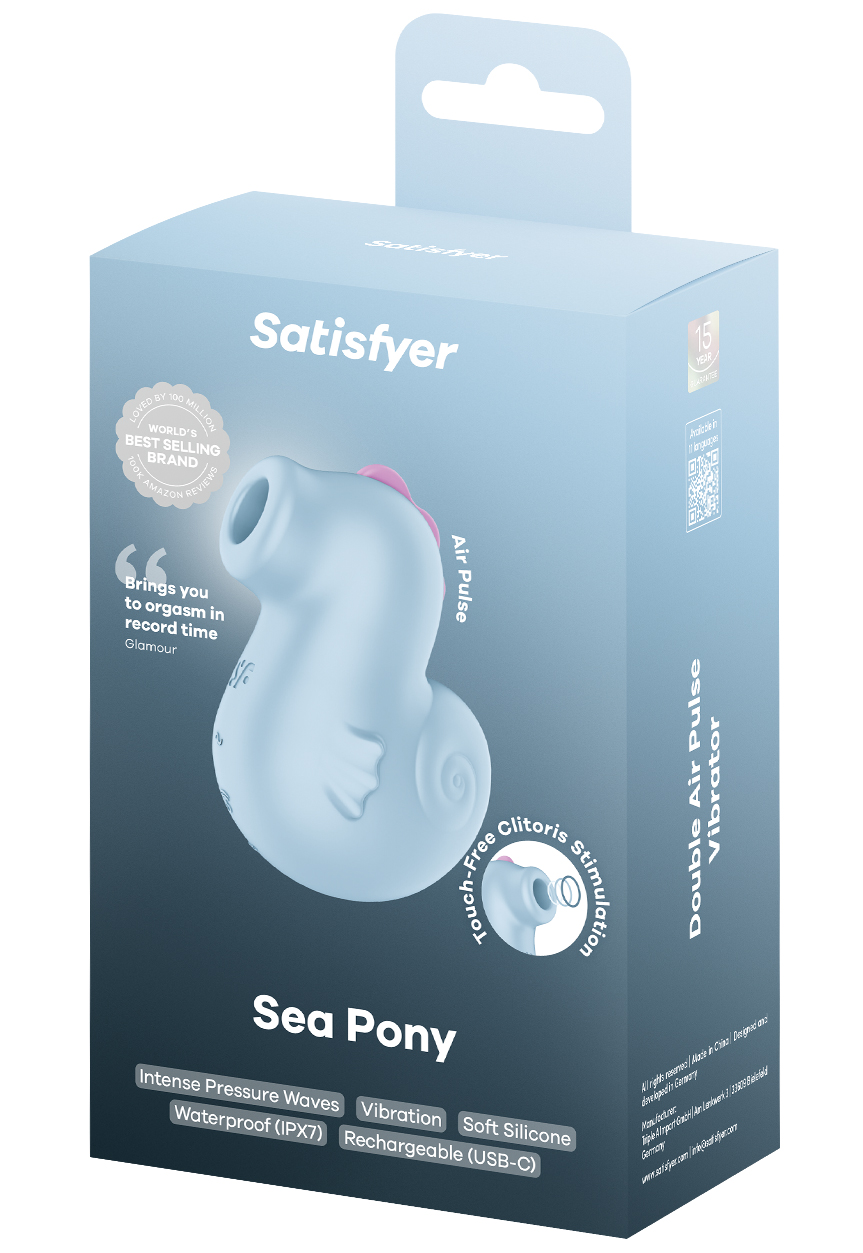 SATISFYER Sea Pony ice blue SATISFYER Sea Pony ice blue