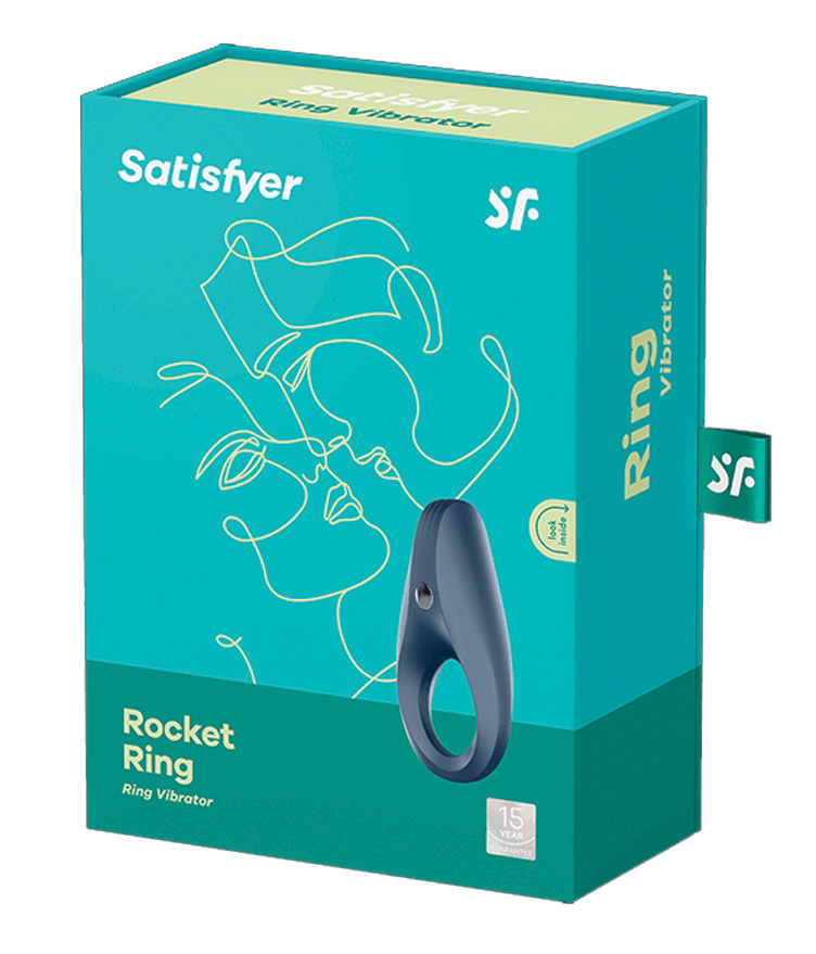 SATISFYER Rocket Ring Vibrator dark blue