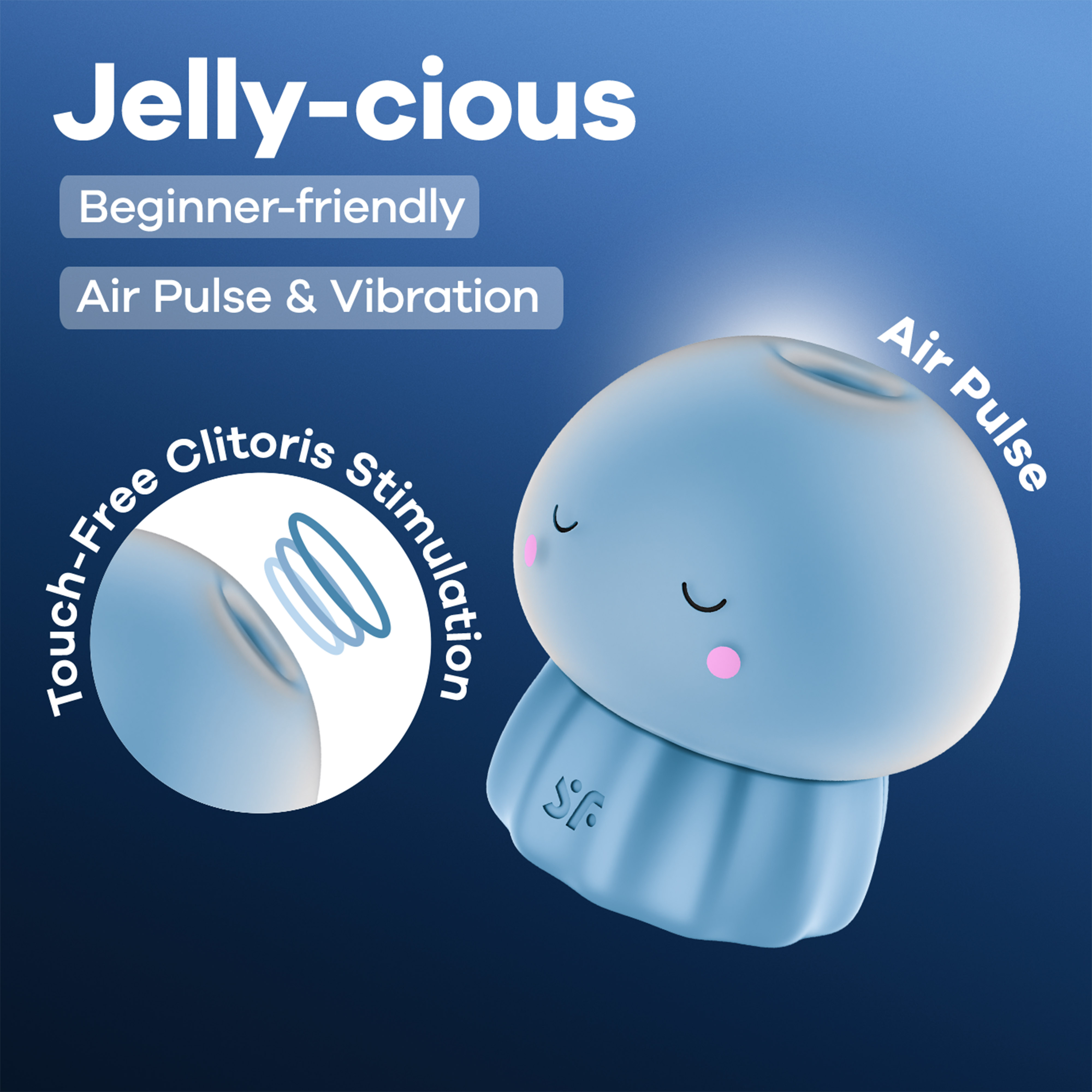 SATISFYER Jelly-cious baby-blue