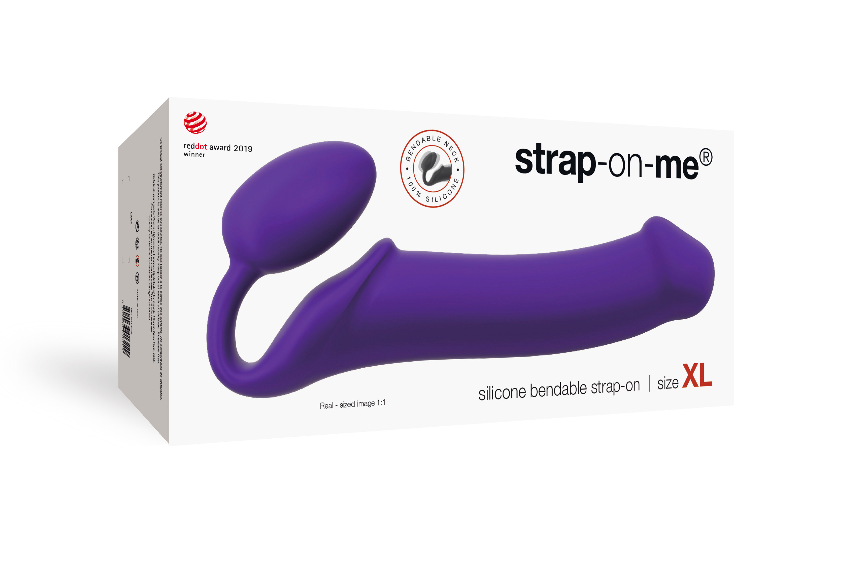 Strap-on-me Bendable Strap-on purple XL