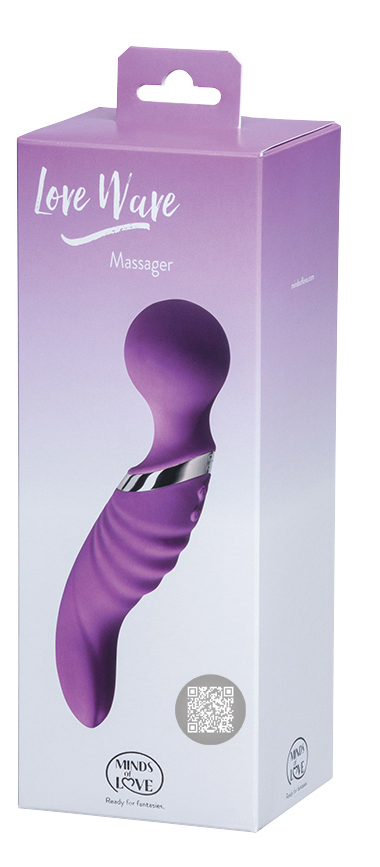 MINDS of LOVE Love Wave Massager lila