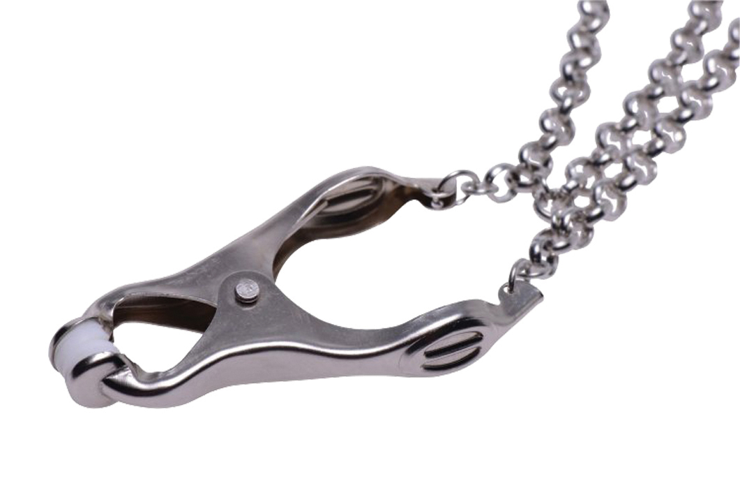 MASTER SERIES Affix Triple Chain Nipple Clamps