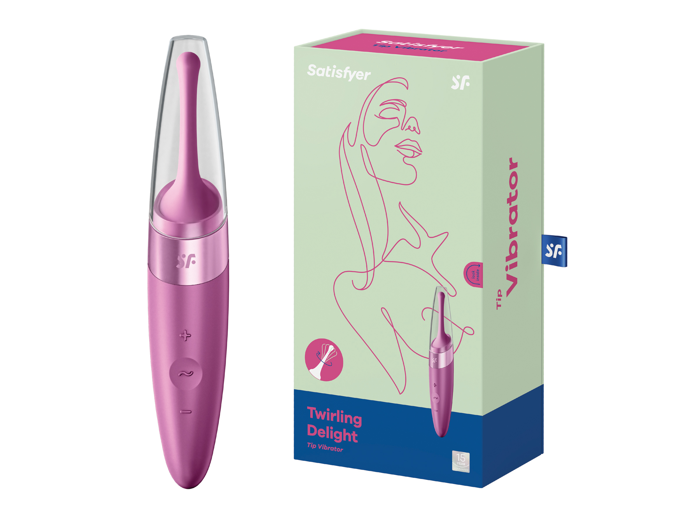 SATISFYER Twirling Delight berry