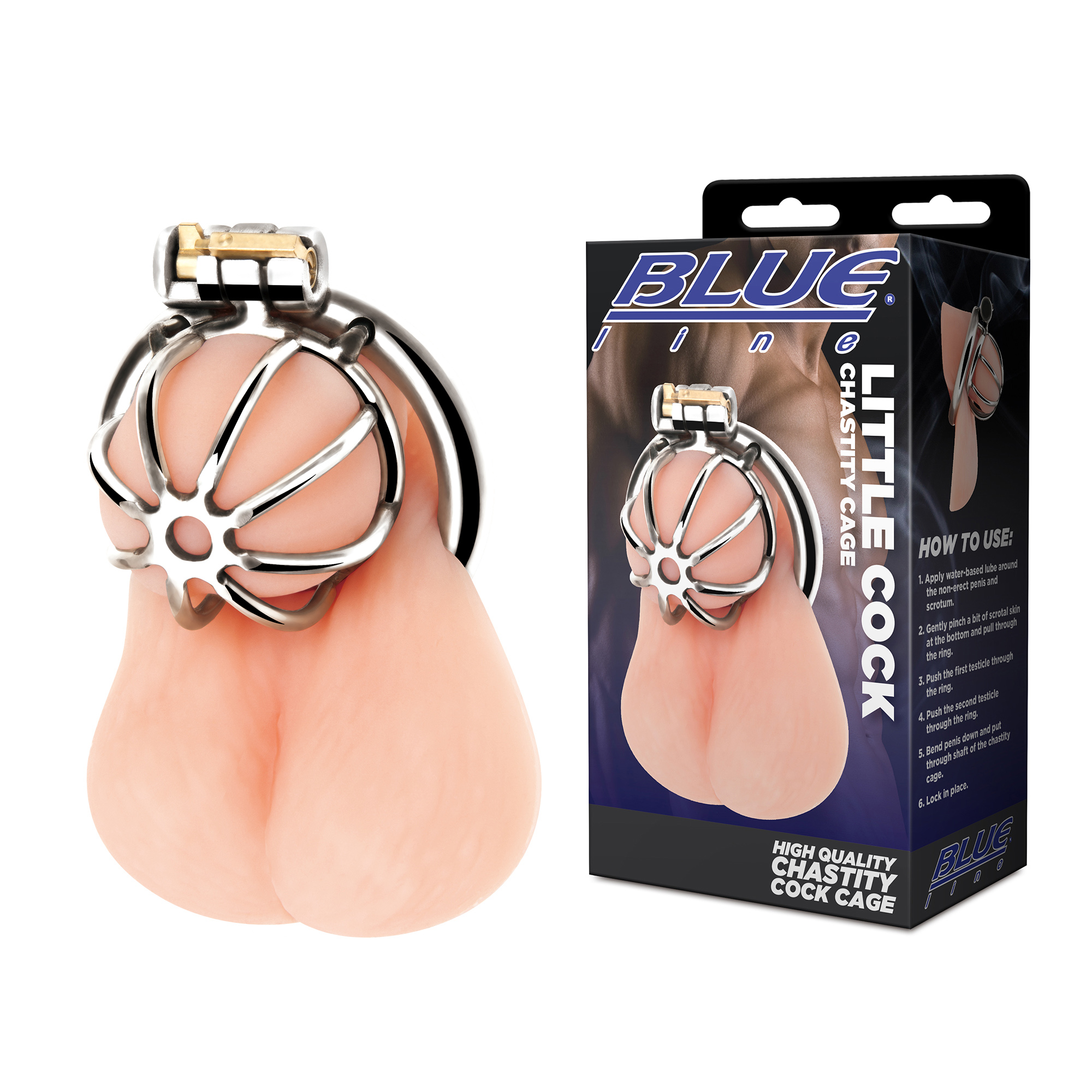 BLUE LINE C&B GEAR Little Cock Chastity Cage 