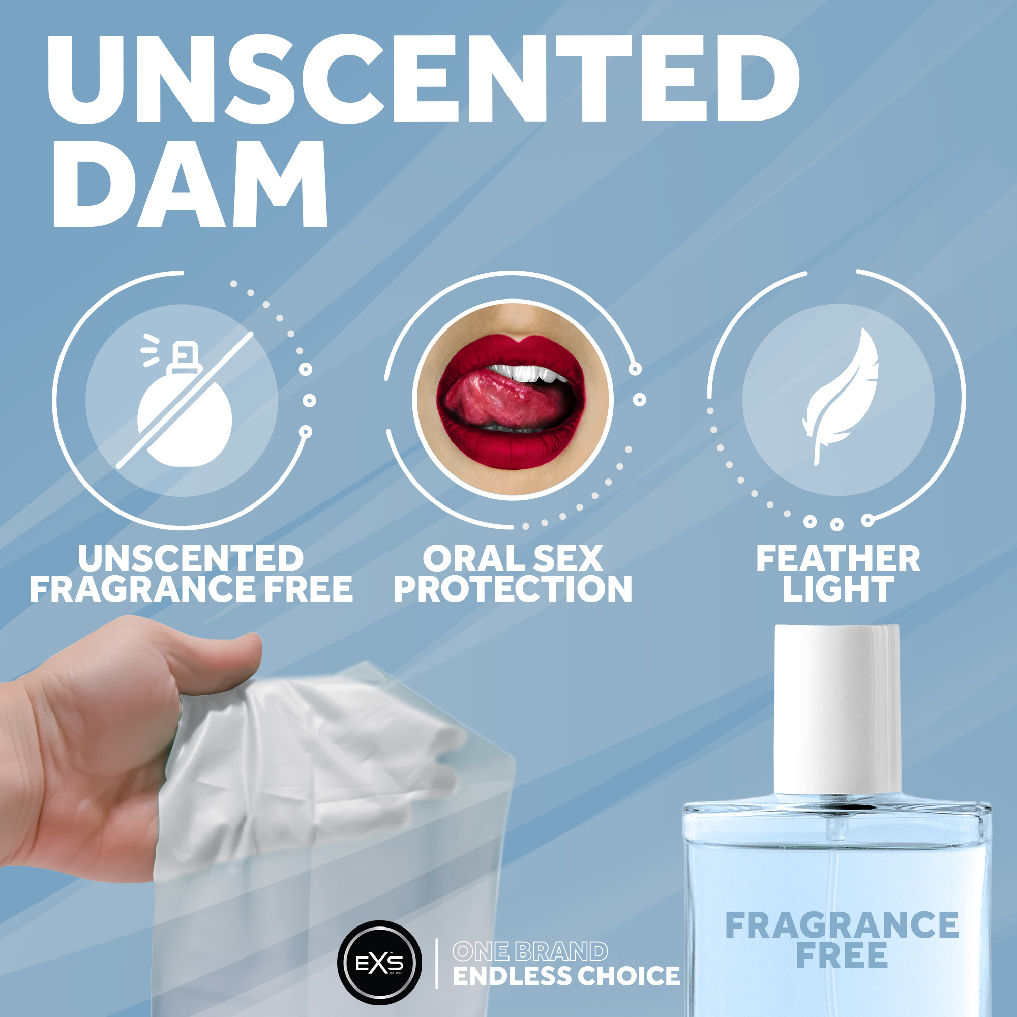 EXS Oral Dams Unscented (10pcs) 