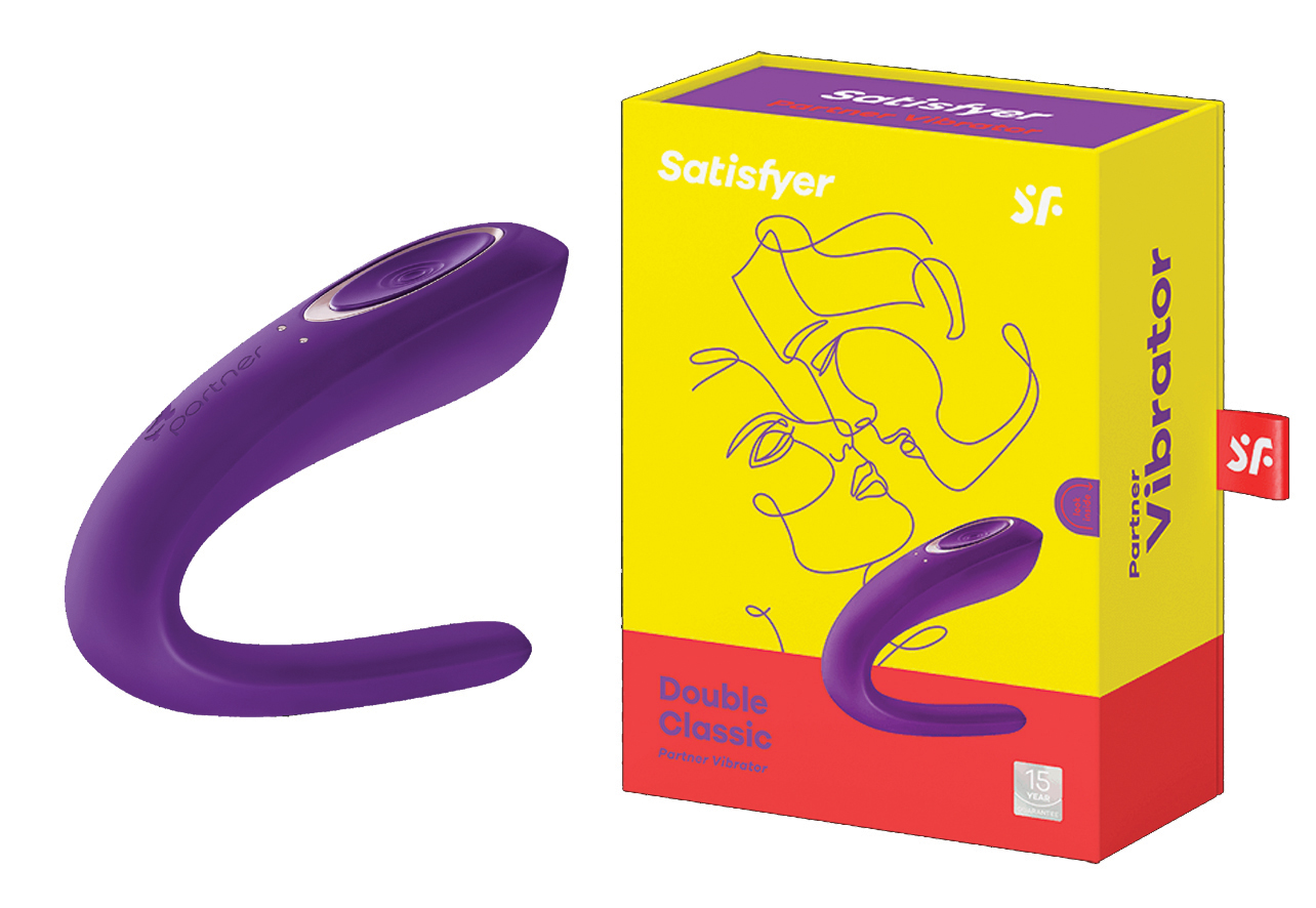 SATISFYER Partner Double Classic purple