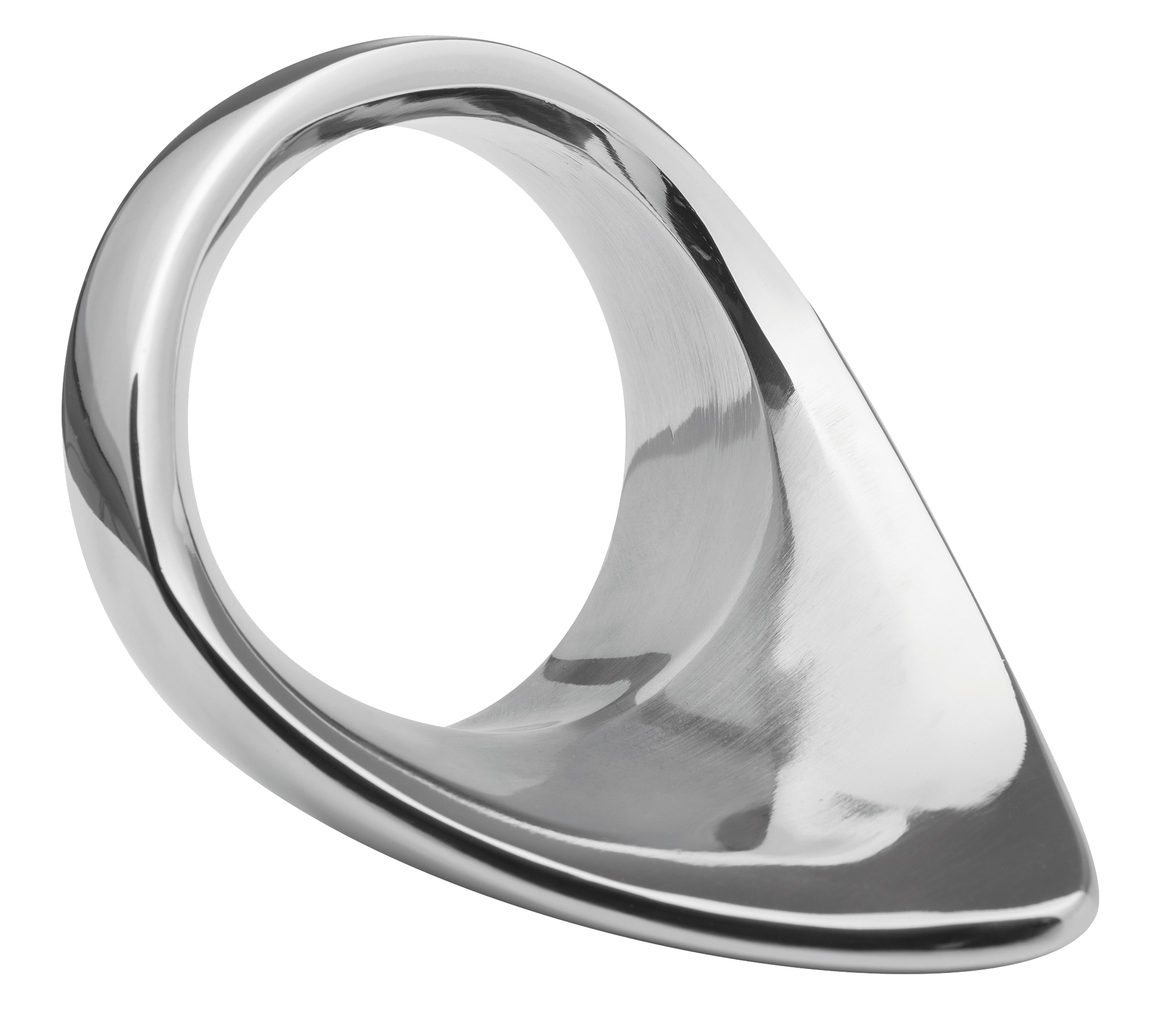 MALESATION Metal Teardrop Cock Ring