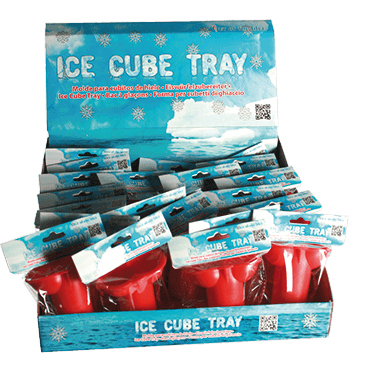 *Penis-Silikonform Eis-Shooterglas 8cm, 24er Display