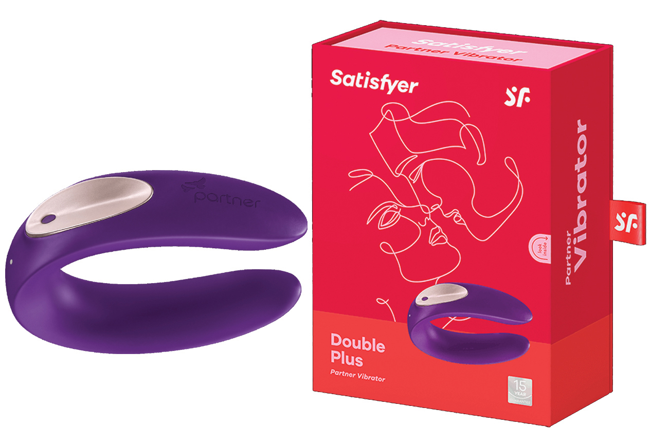 SATISFYER Partner Double Plus purple