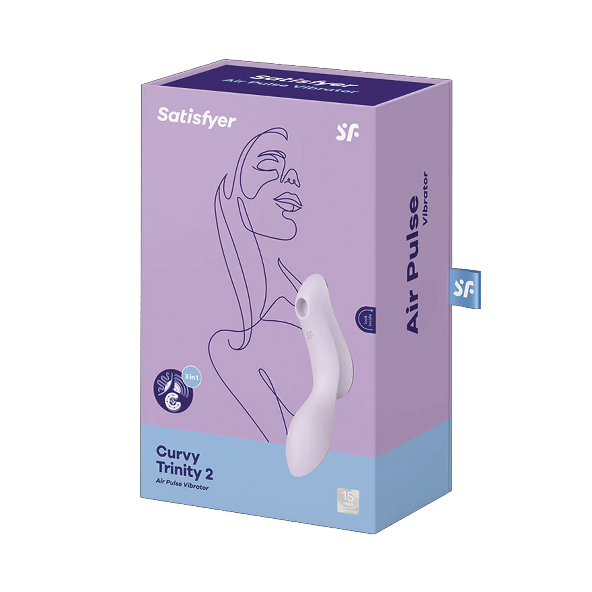 SATISFYER Curvy Trinity 2 violet