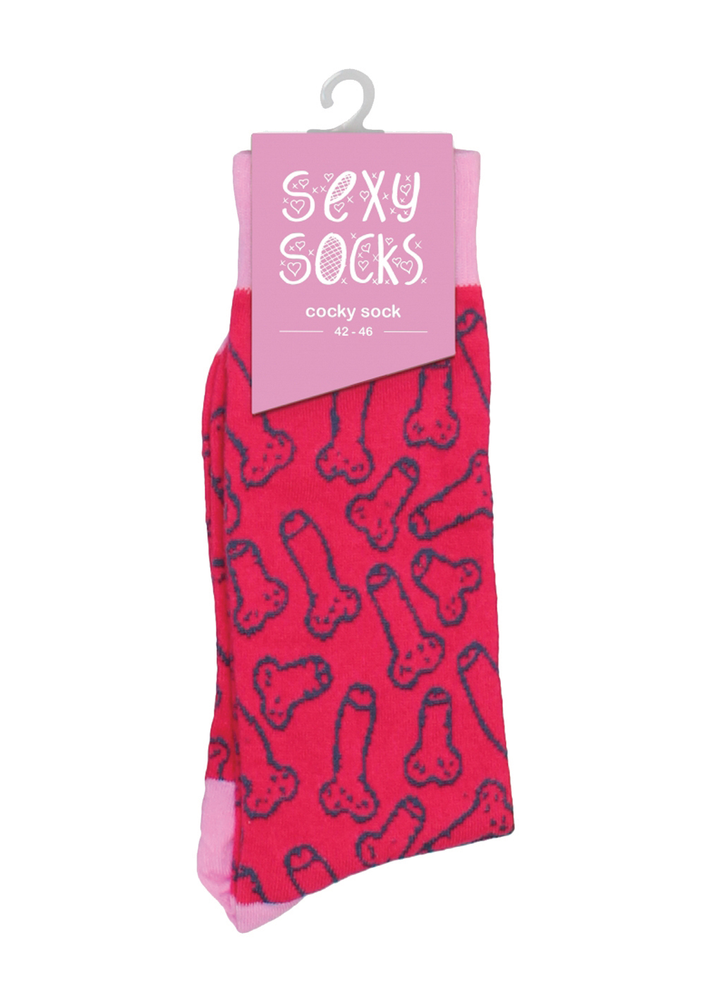 SHOTS Sexy Socks 'Cocky Suck' 42-46