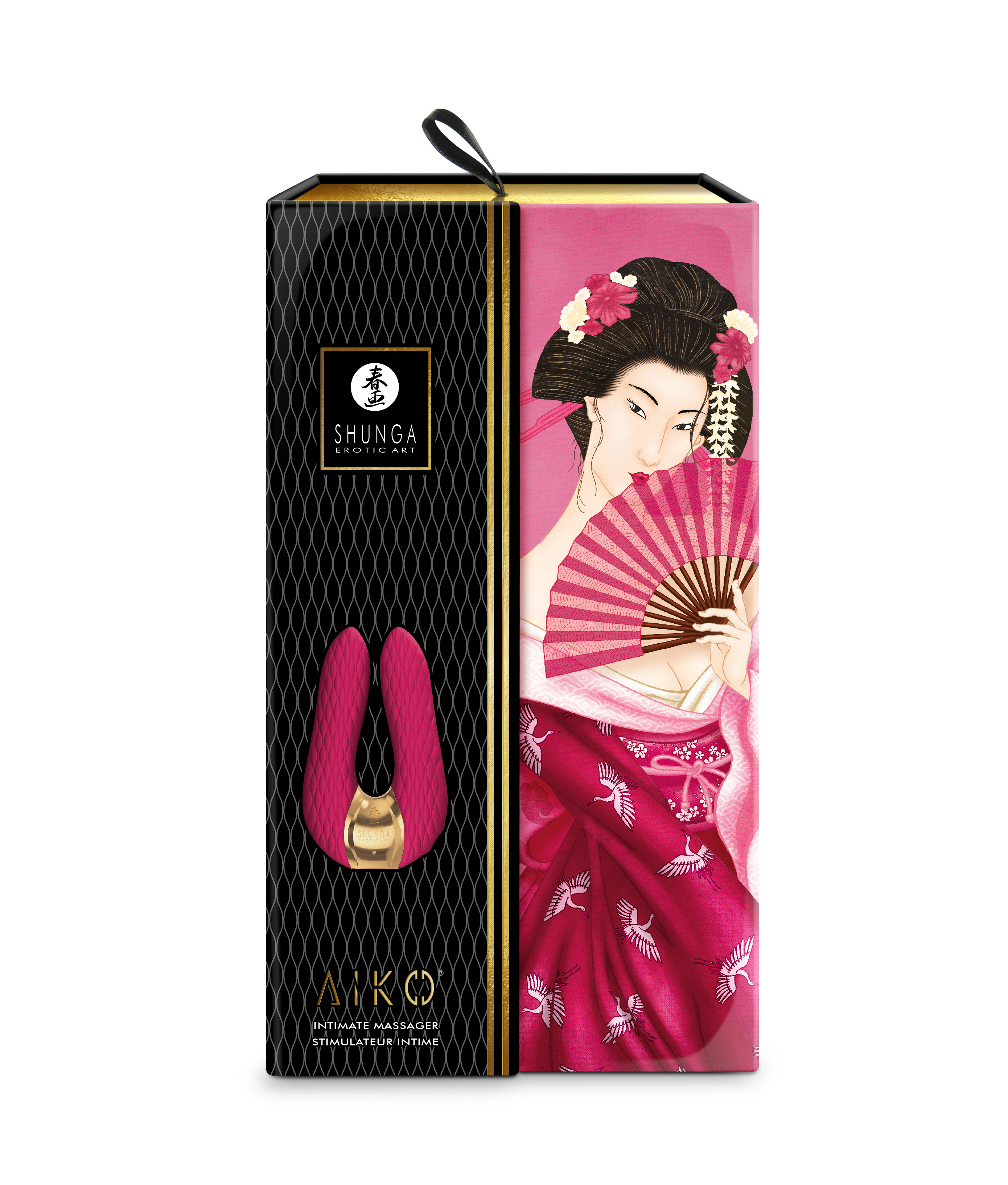 Shunga - AIKO - Intimate massager raspberry