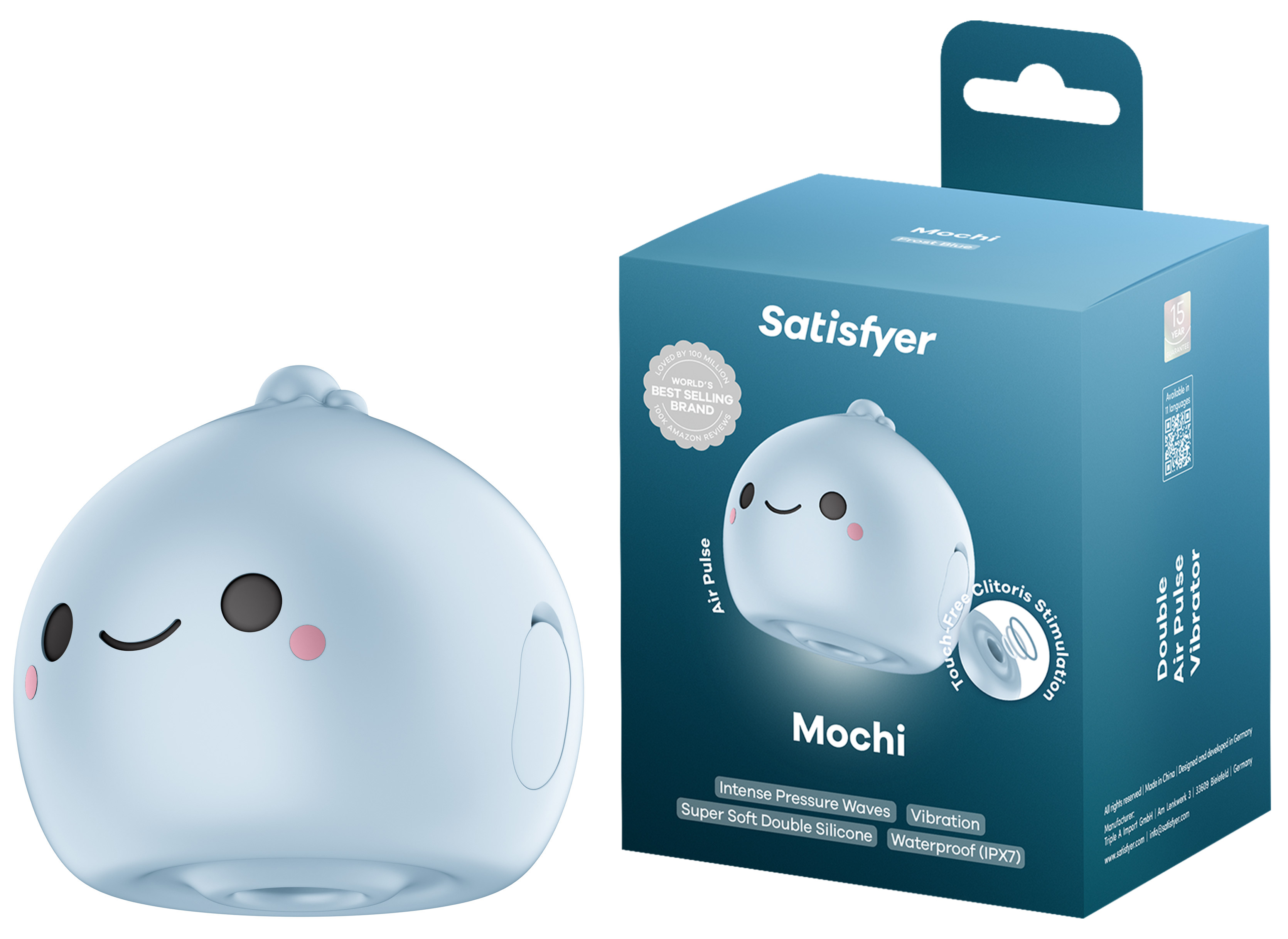 SATISFYER Mochi frost-blue
