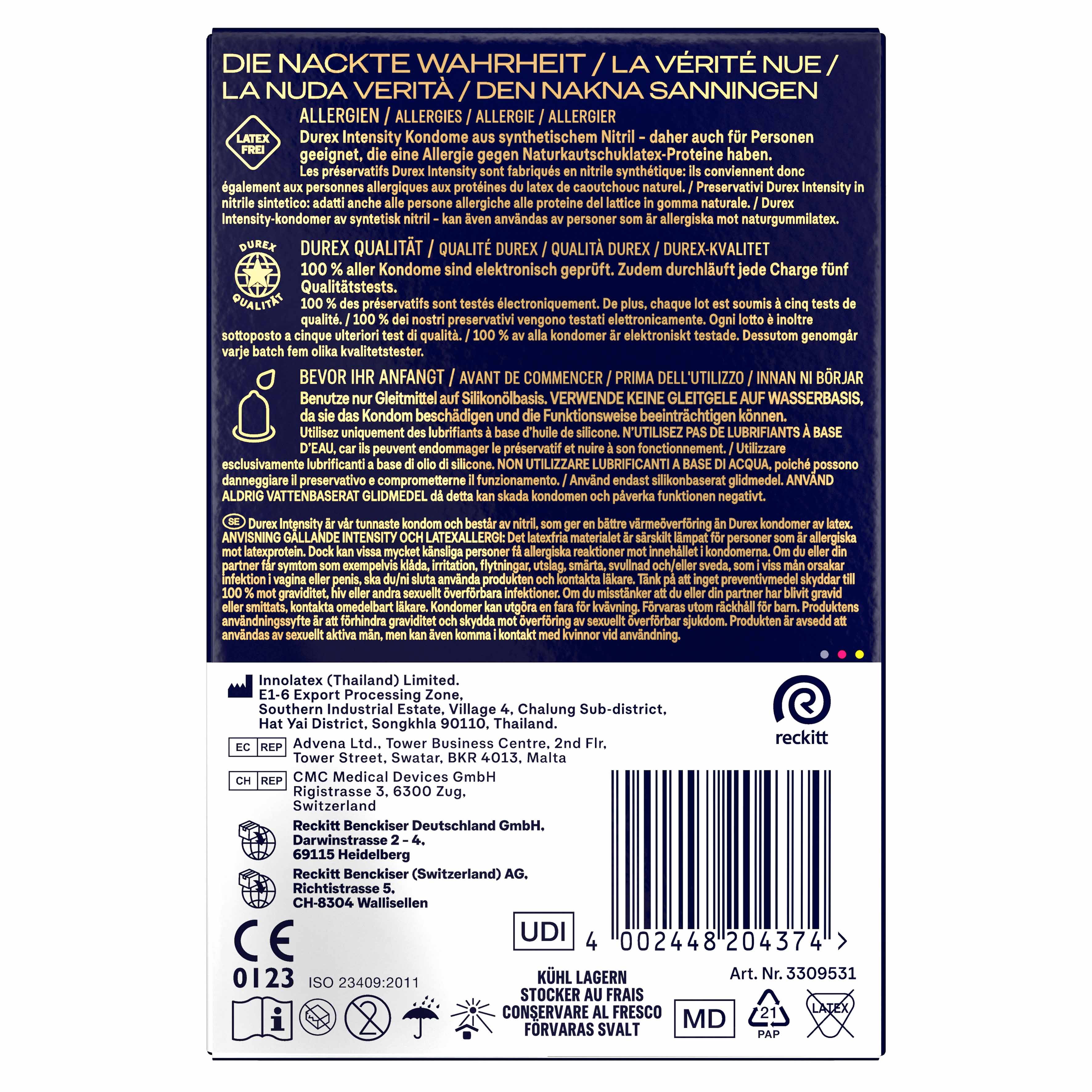 DUREX Intensity 20 St.