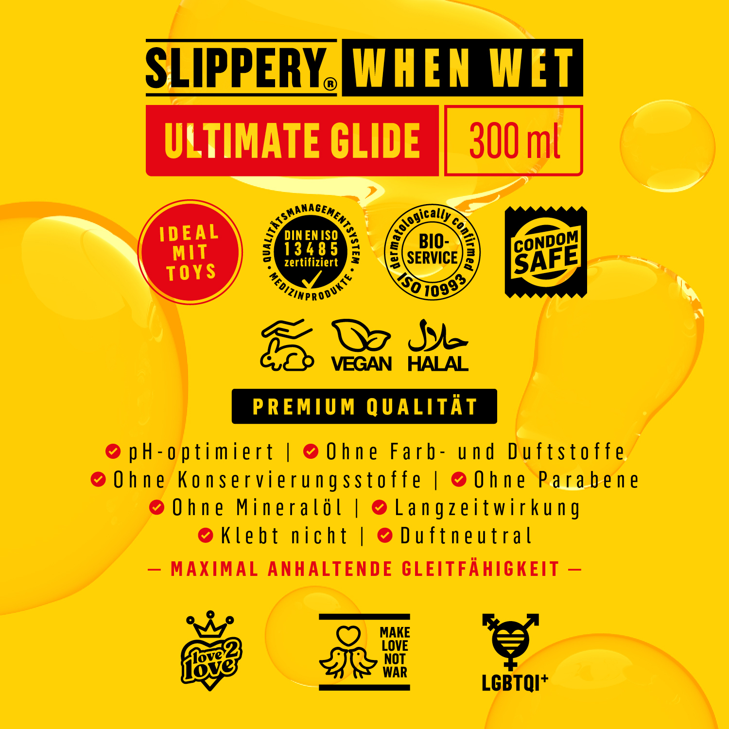 SLIPPERY WHEN WET Ultimate Glide 300ml