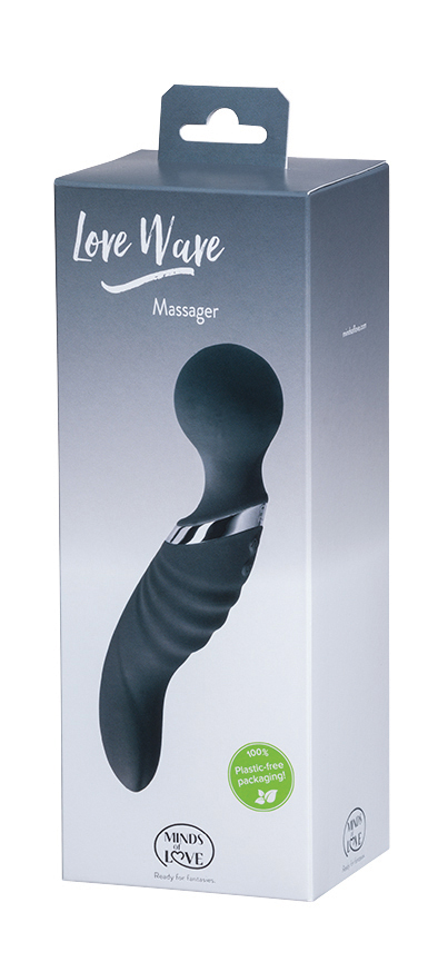 MINDS of LOVE Love Wave Massager schwarz