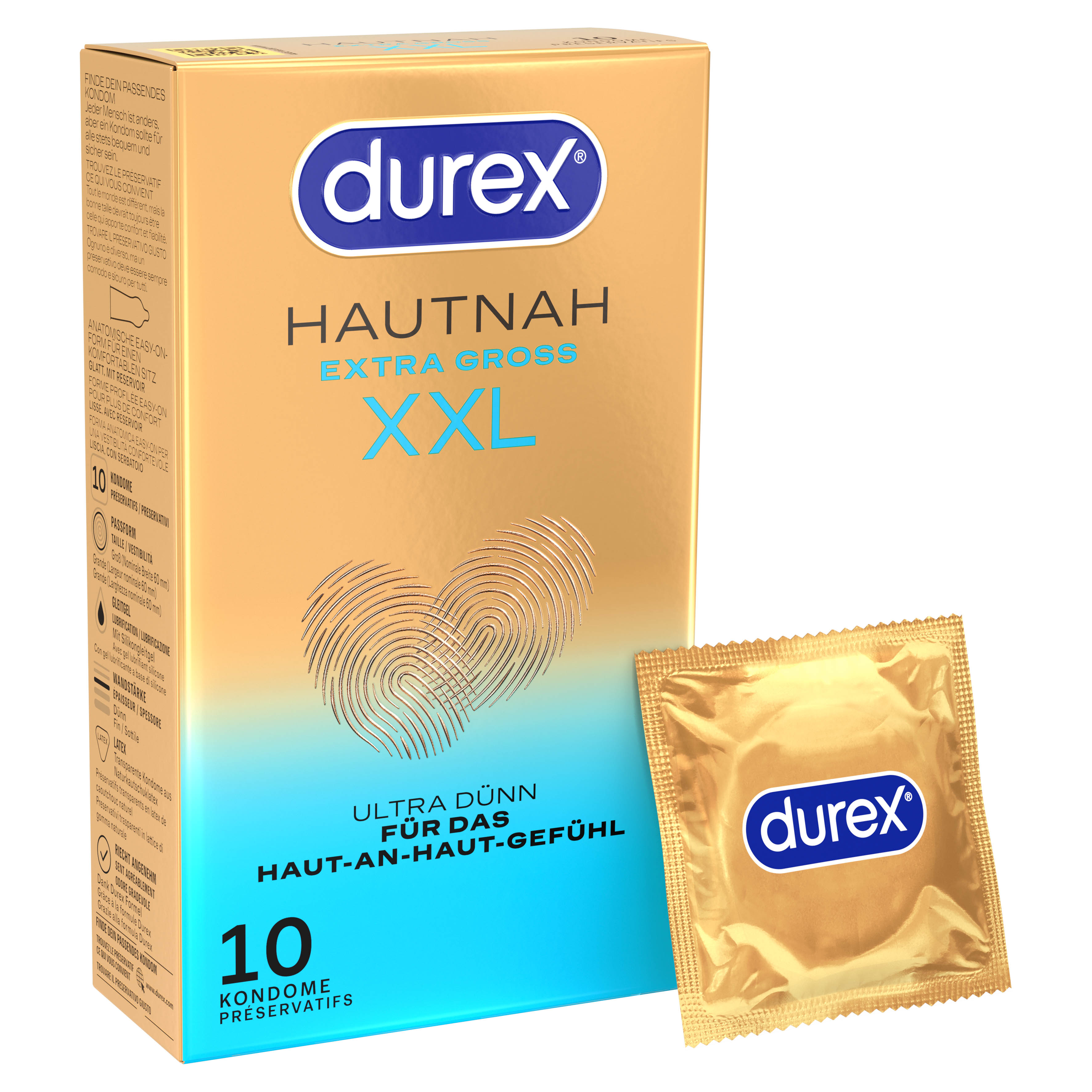 DUREX Hautnah Extra-Groß 10 St.