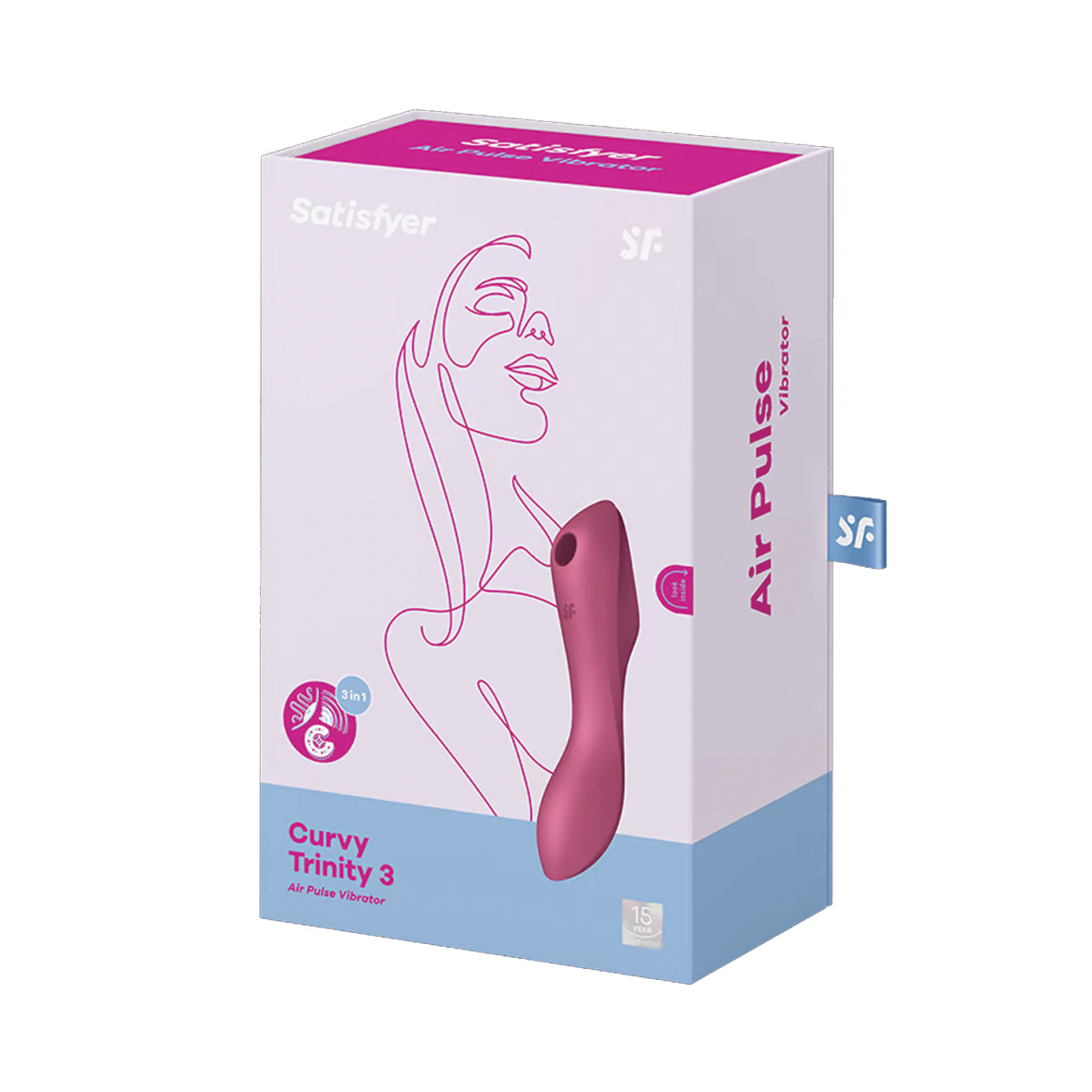 SATISFYER Curvy Trinity 3 red