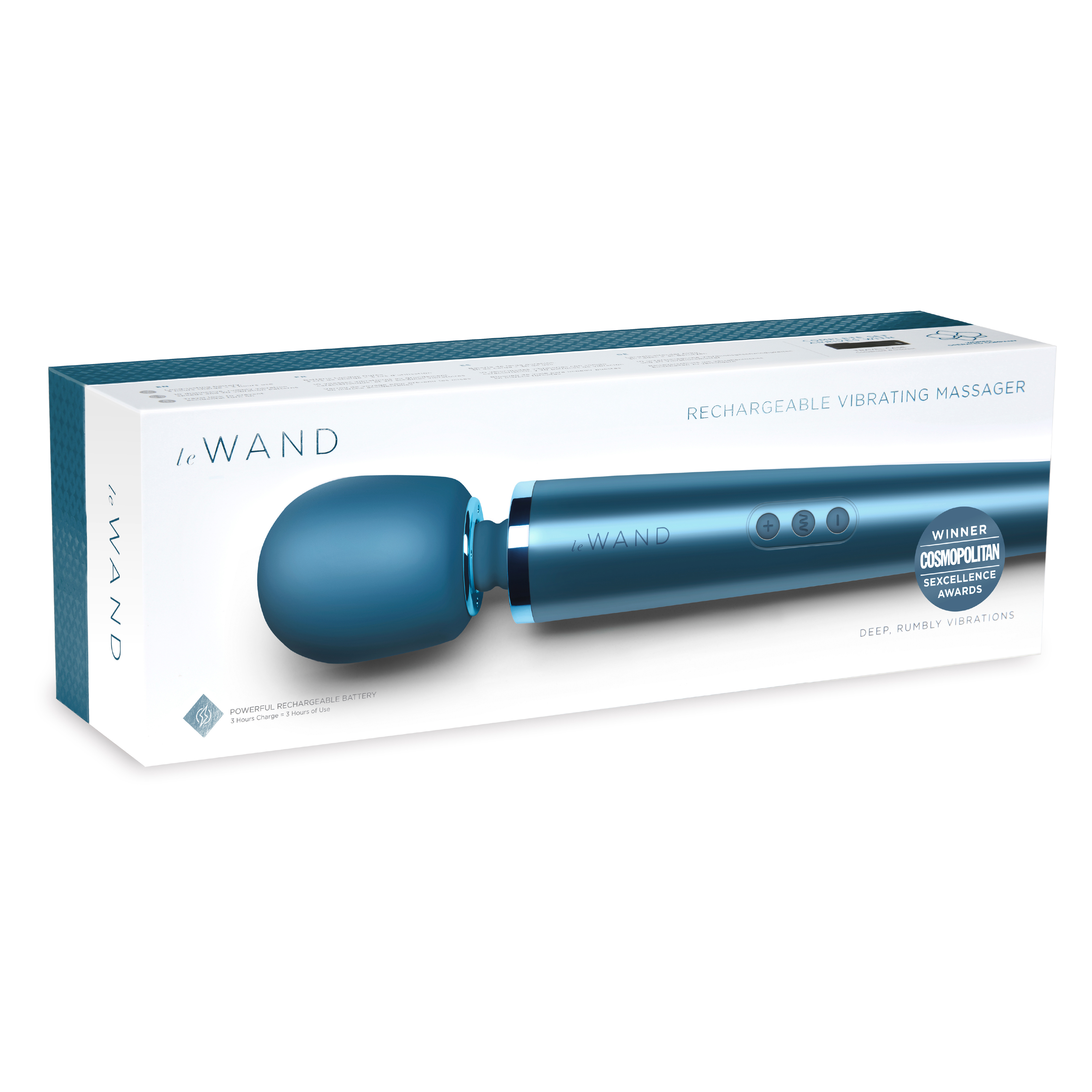 Le Wand Pacific Blue rechargeable massager