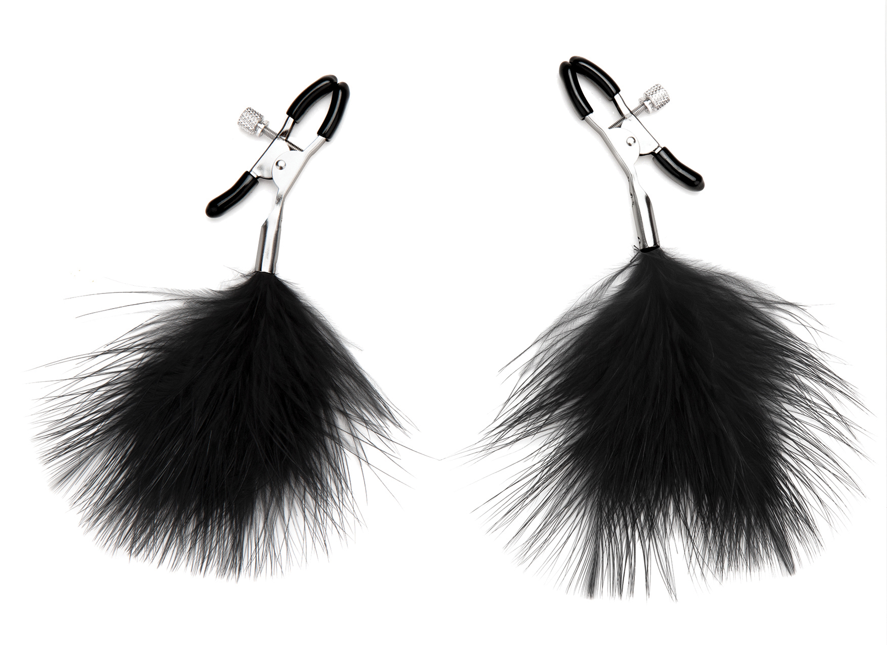 LUX FETISH Feather Nipple Clips