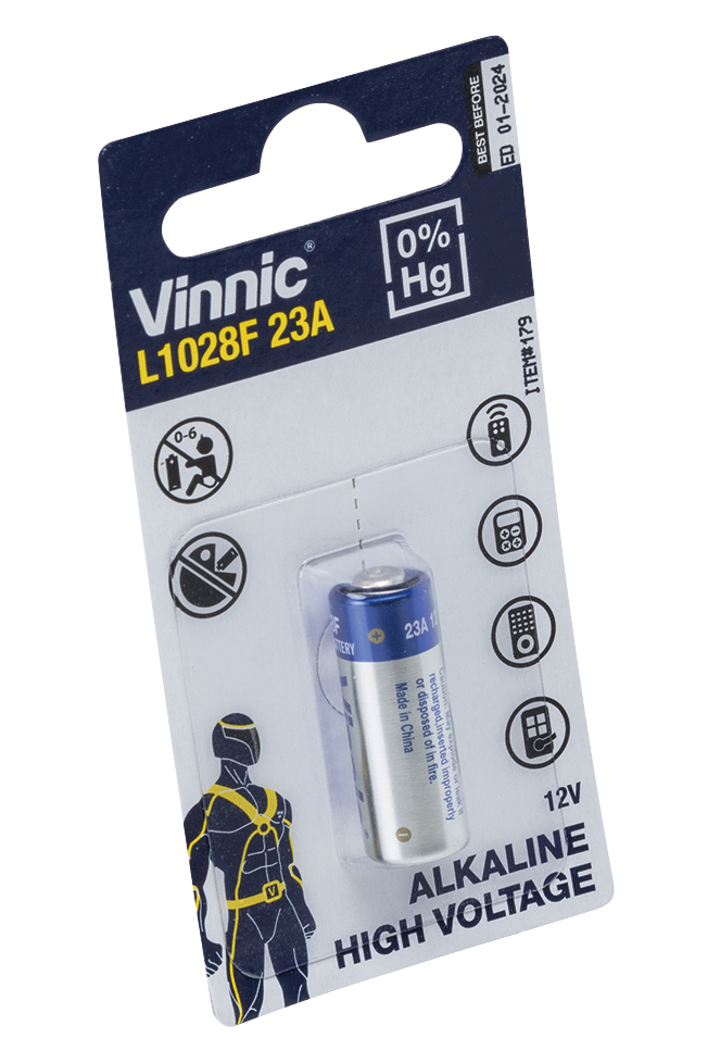 Batterie VINNIC Micro A 23 (1er Blist. VE)
