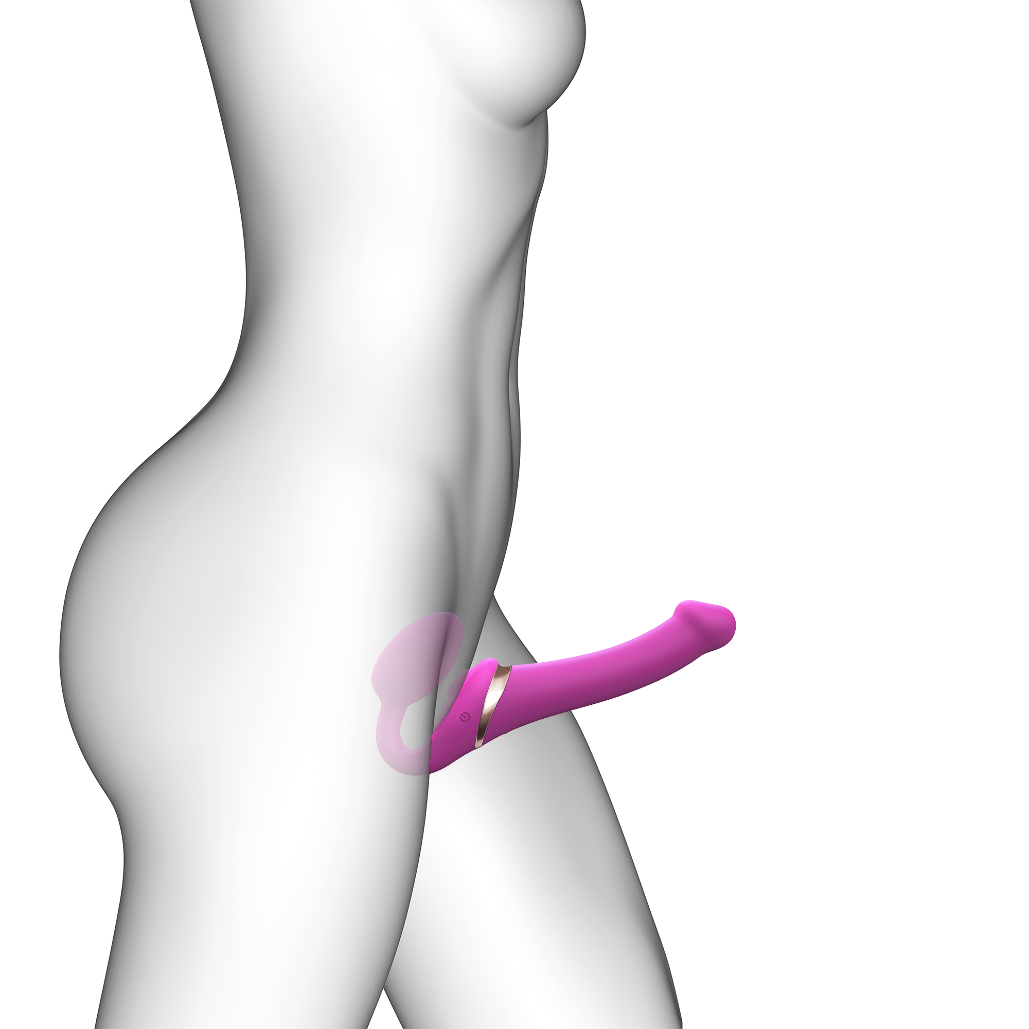 Strap-on-me Multi-Orgasm Bendable pink M Strap-on-me Multi-Orgasm Bendable pink M