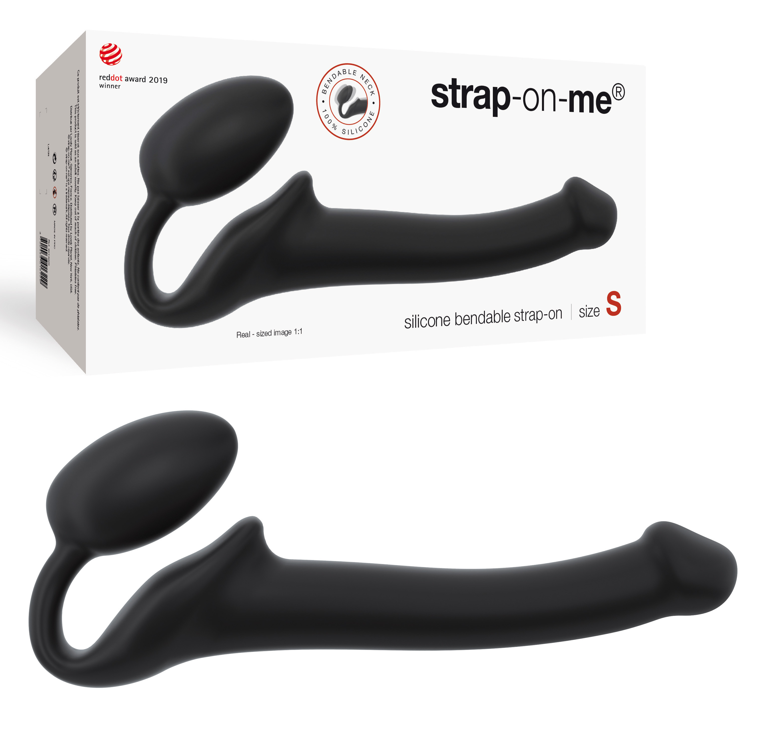 Strap-on-me Bendable Strap-on black S