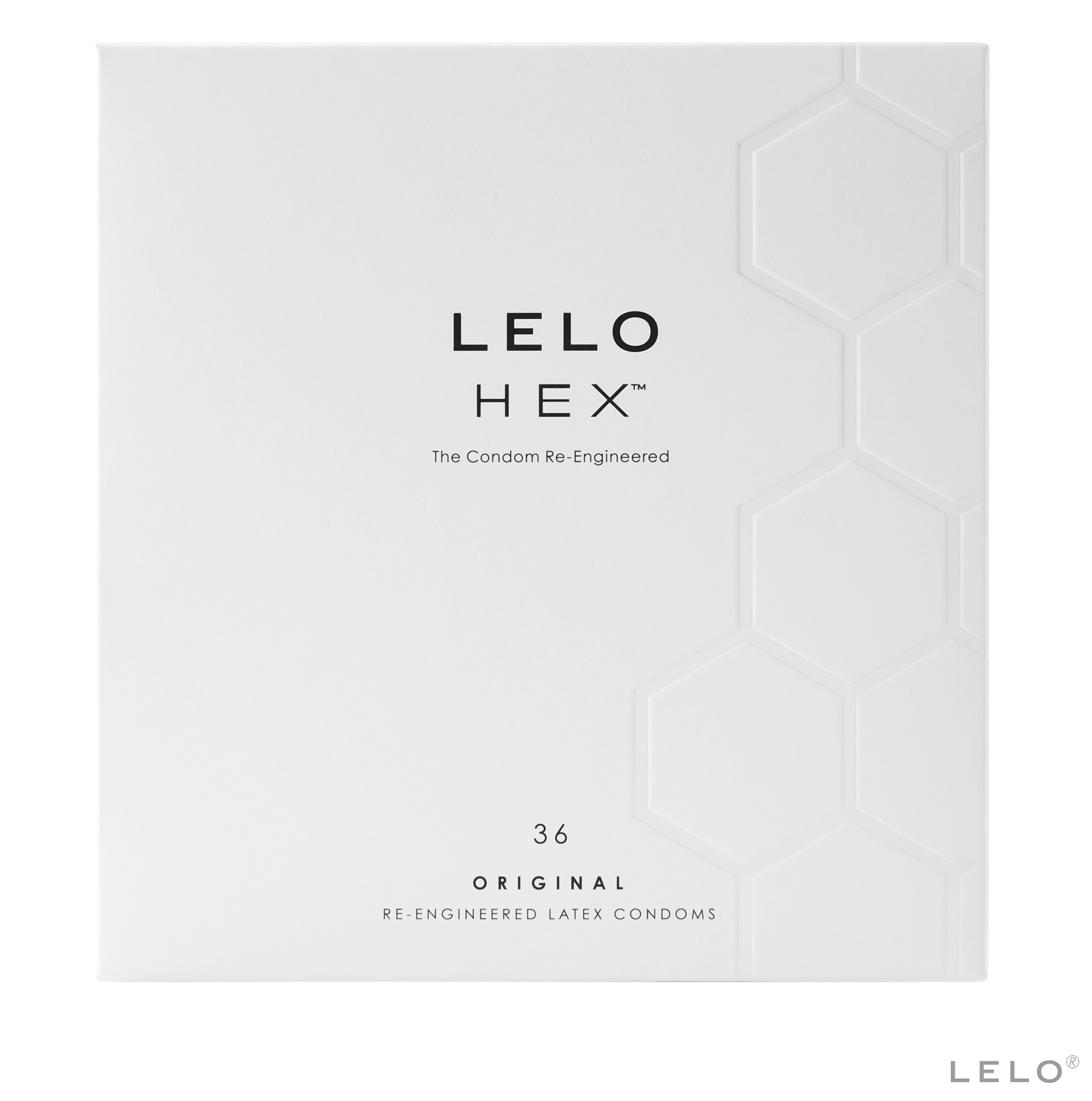 LELO HEX Condoms Original 36 Pack
