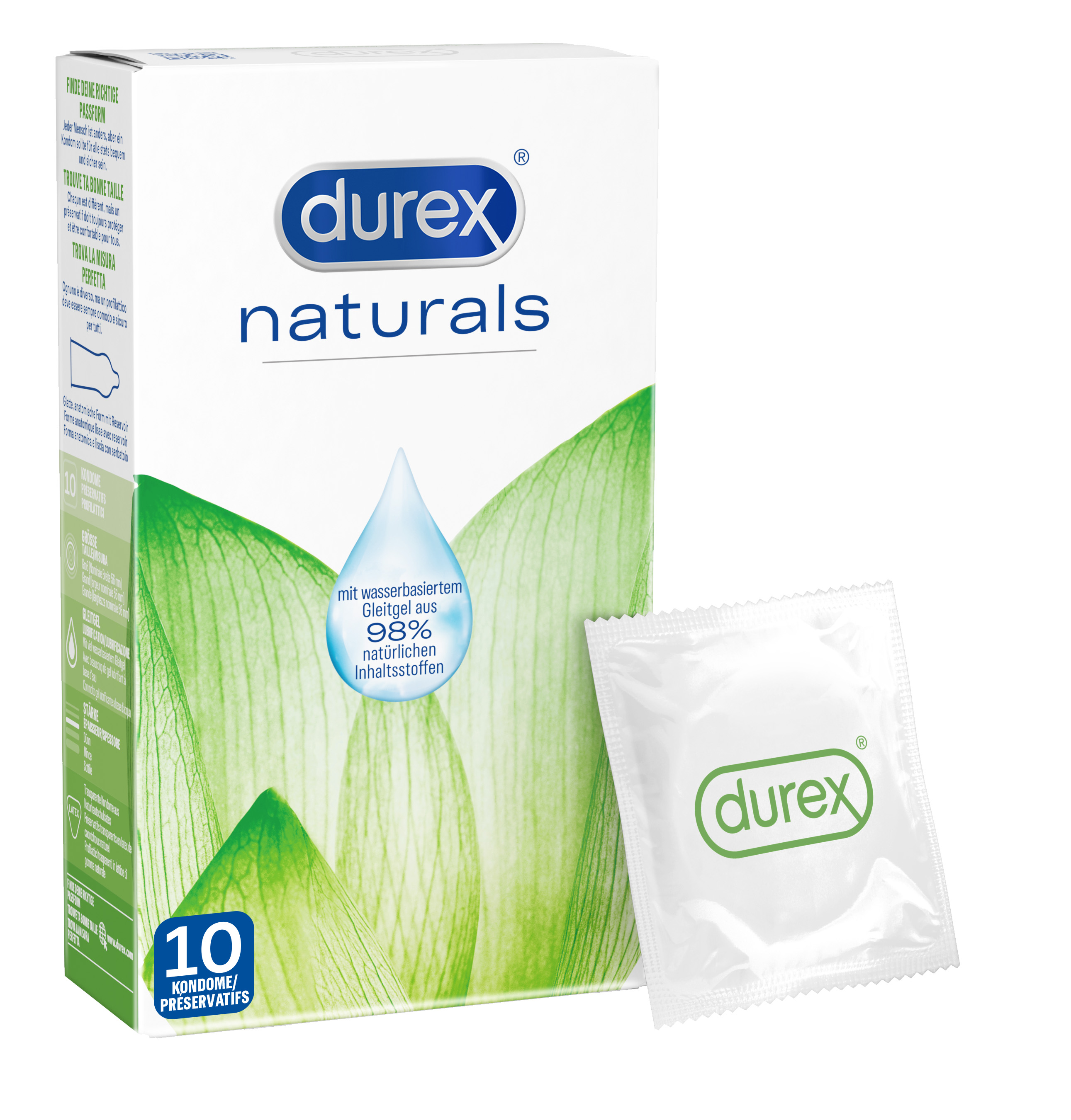 DUREX Naturals 10 St.