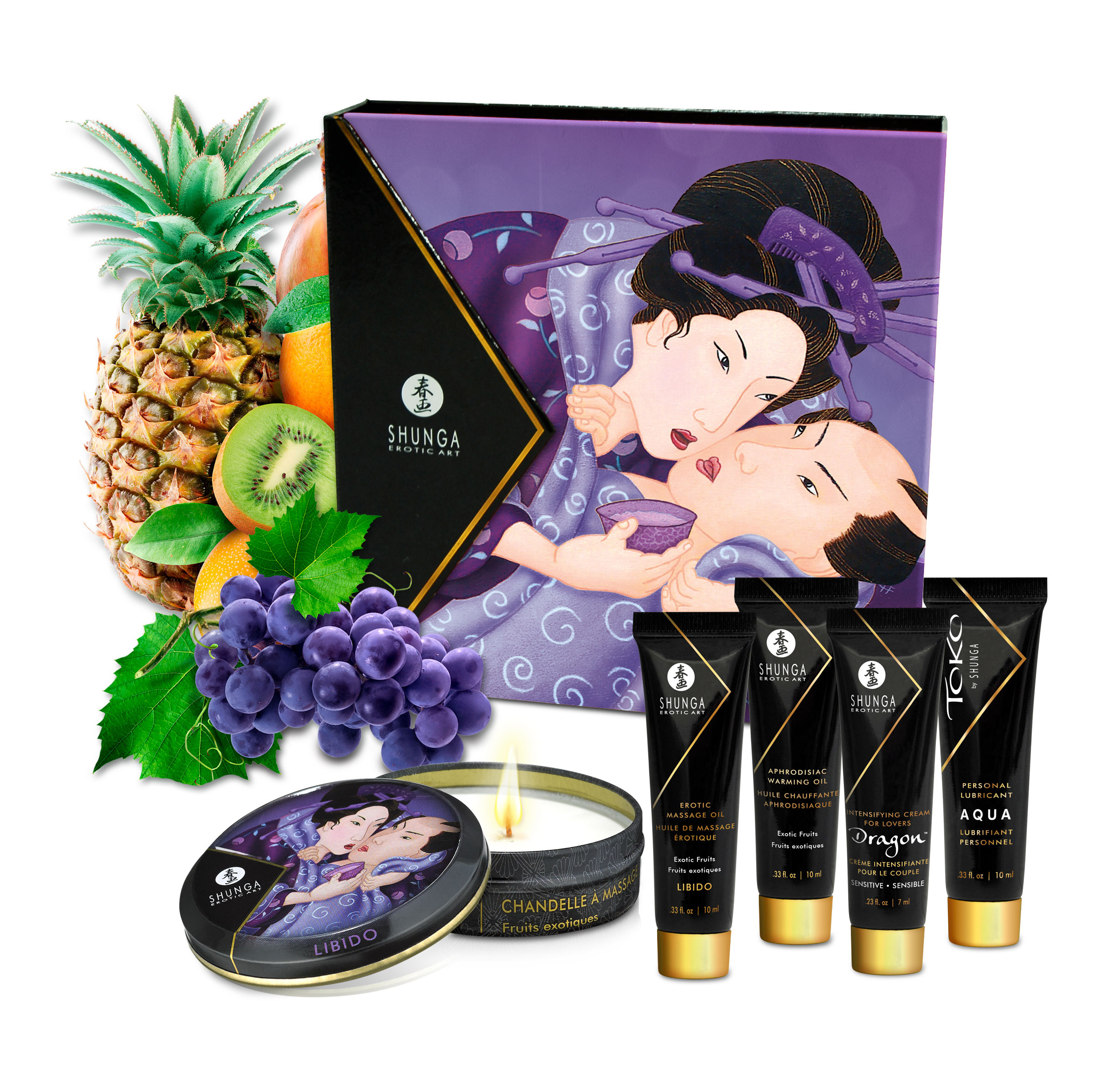 SHUNGA Geisha's Secret Collection Exotic Fruits SHUNGA Geisha's Secret Collection Exotic Fruits