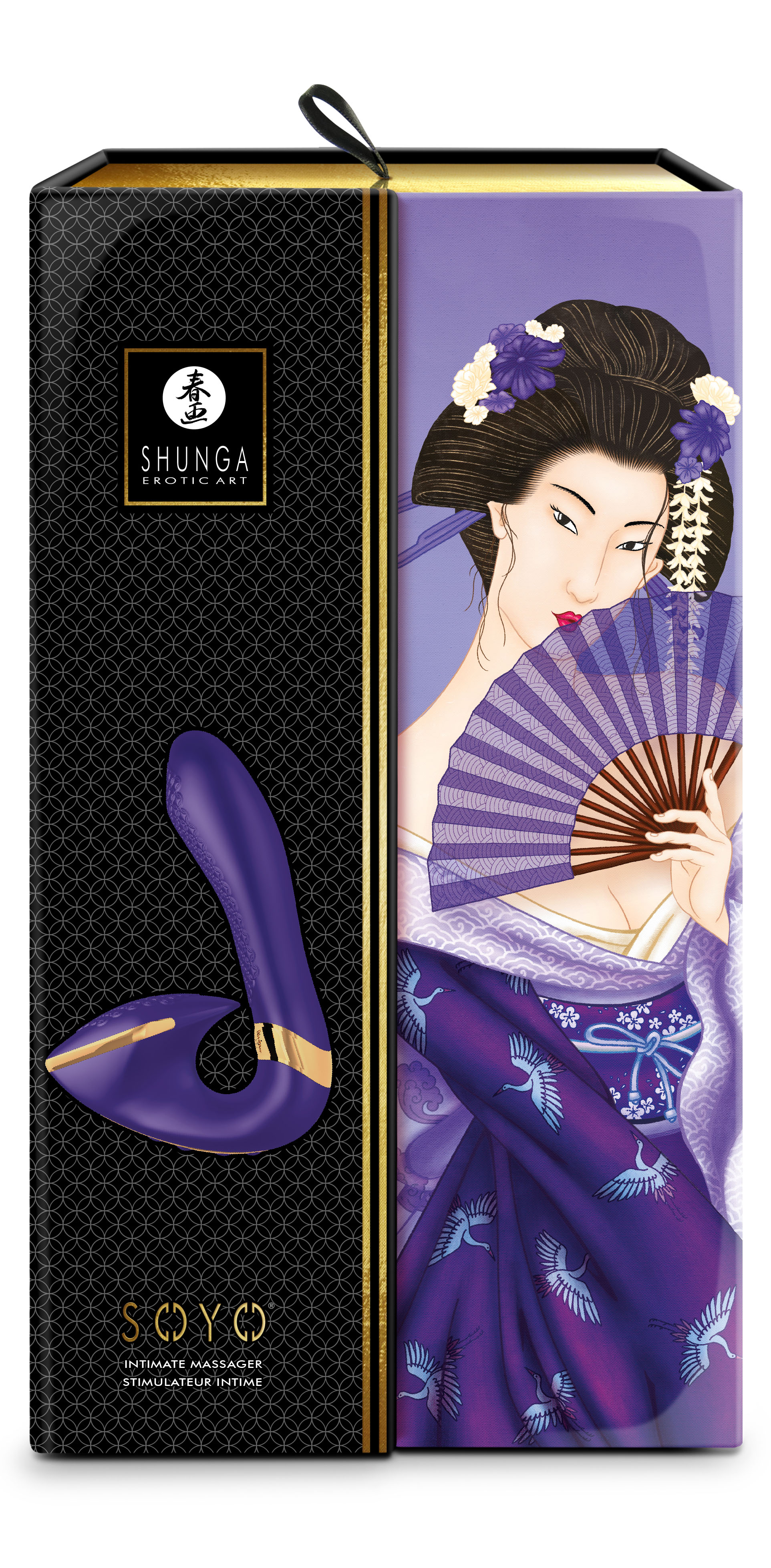 Shunga - SOYO - Intimate massager purple