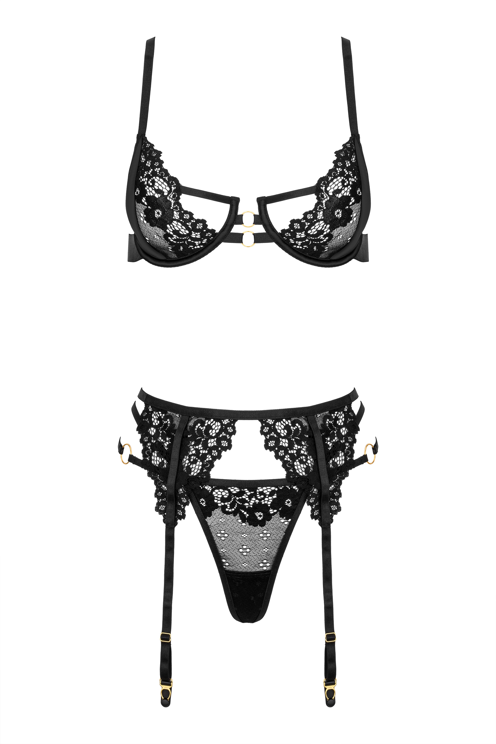KOTEK Set 3-teilig schwarz L/XL KOTEK Set 3-teilig schwarz L/XL