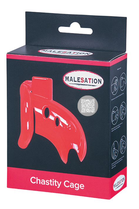 MALESATION Chastity Cage rot*