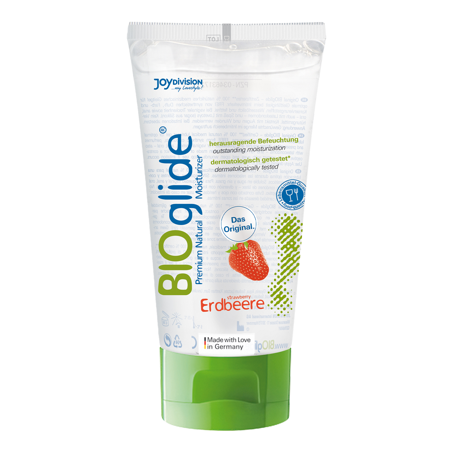 JOYDIVISION BIOglide Erdbeere 80ml