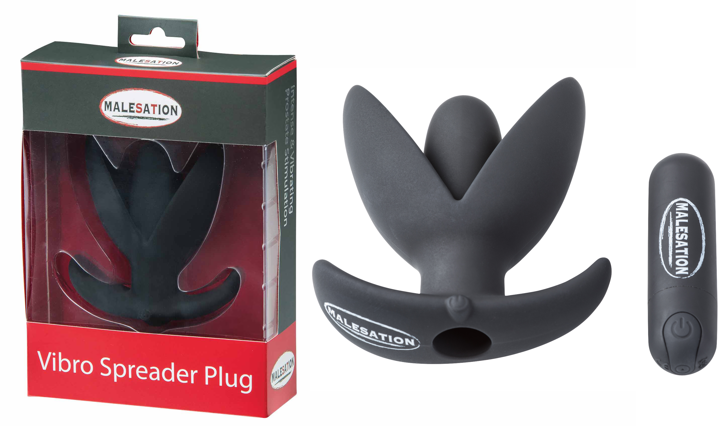 *MALESATION Vibro Spreader Plug