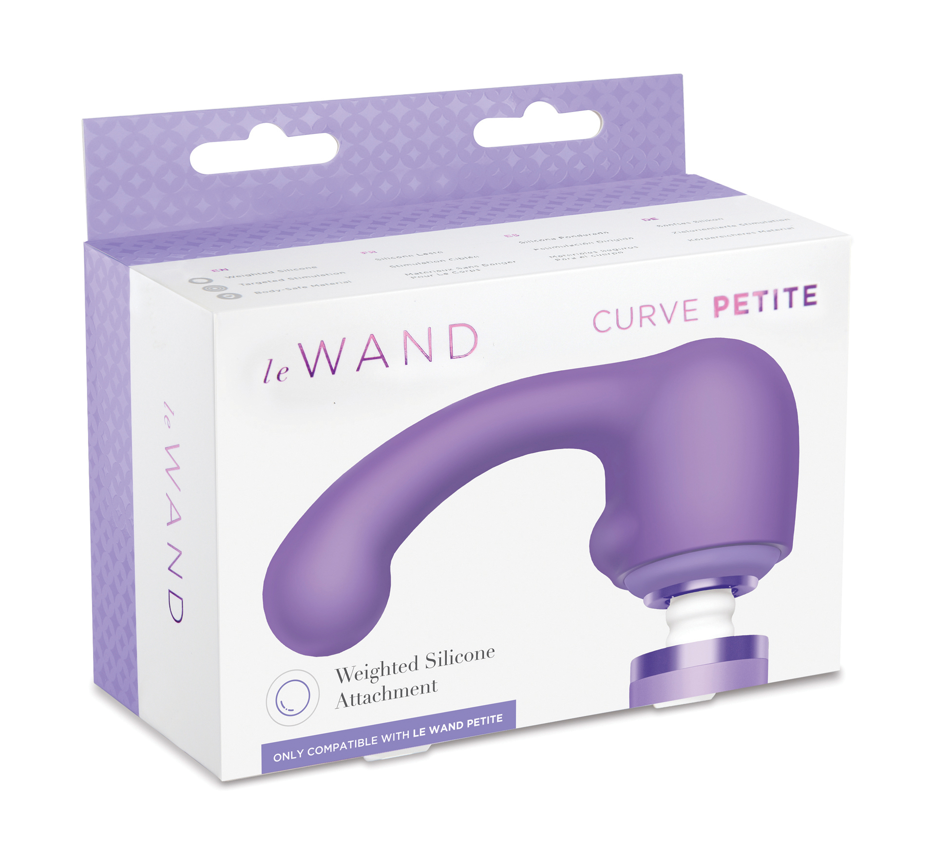 Le Wand Curve Petite Weighted Silicone Attachment
