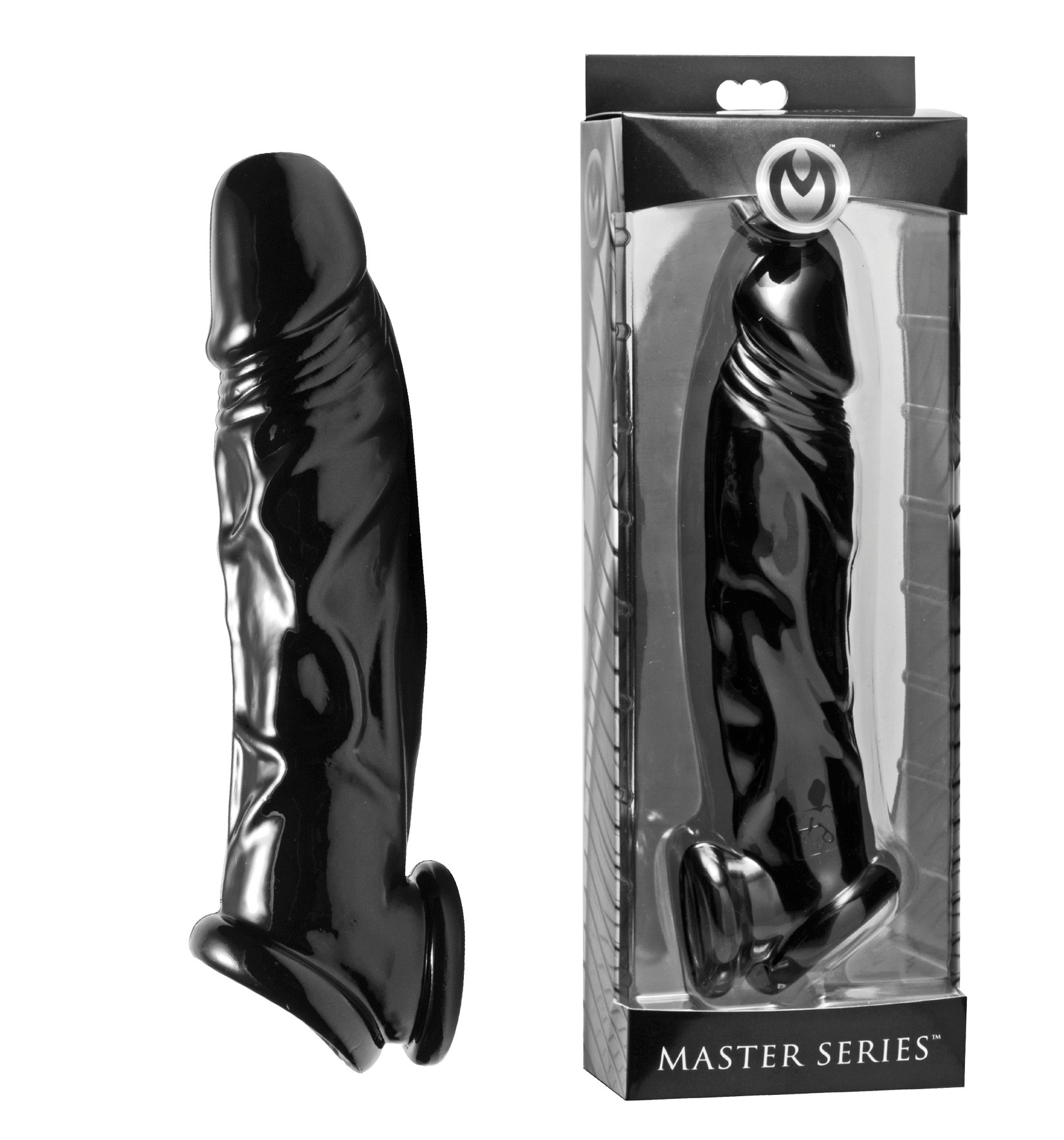 MASTER SERIES Fuck Tool Penis Sheath + Ball Stretcher