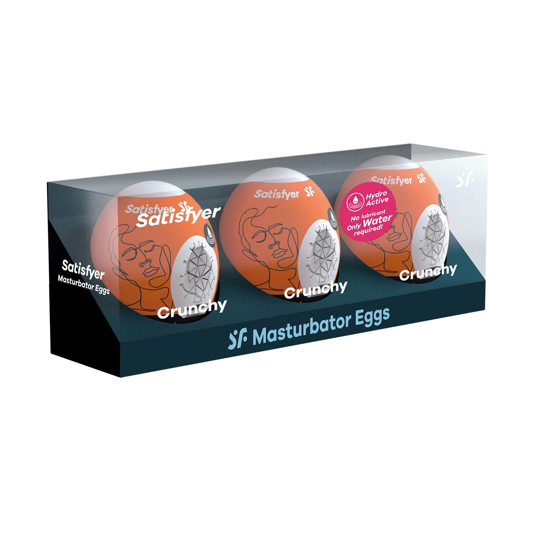 SATISFYER Men Masturbator Egg Crunchy 3er Set