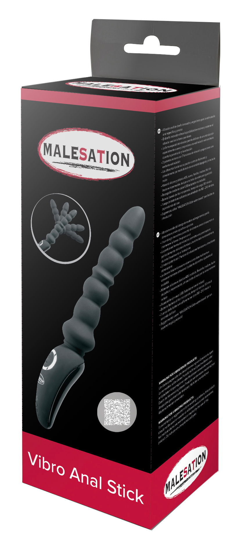 MALESATION Vibro Anal Stick