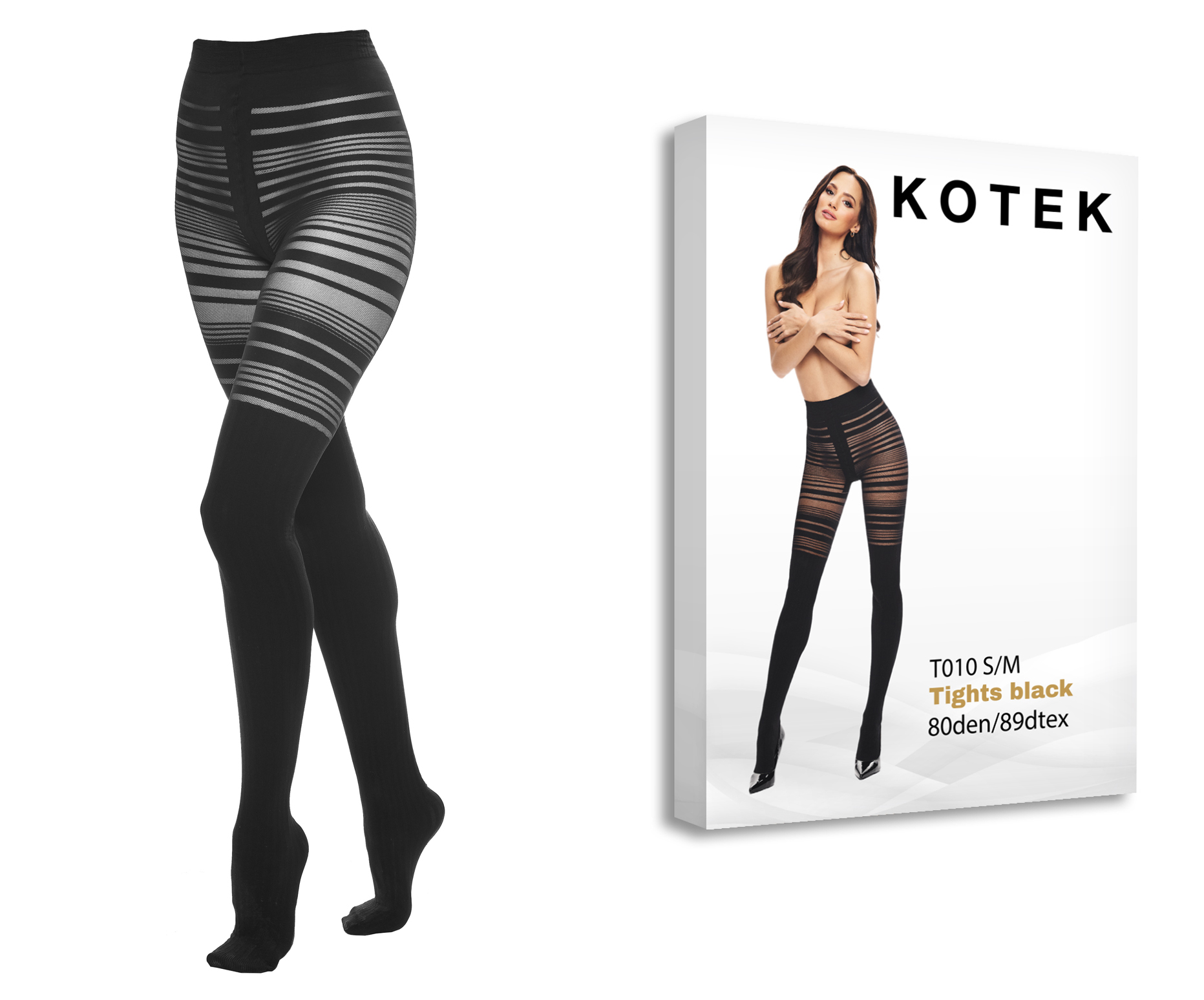 KOTEK Strumpfhose T010 schwarz S/M