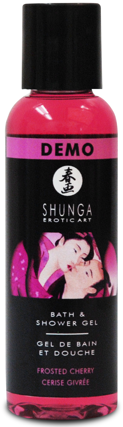 SHUNGA Bath & Shower Gel Frosted Cherry 60ml TESTER