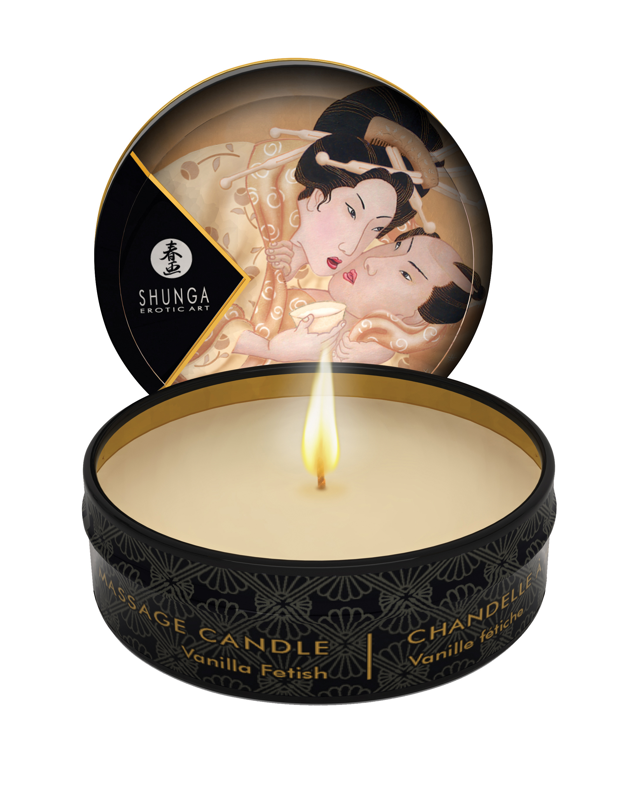 SHUNGA Massage Candle Desire/Vanilla Fetish 30ml, 6 pcs