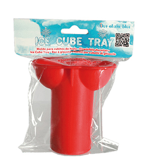 *Penis-Silikonform Eis-Shooterglas 8cm, 24er Display