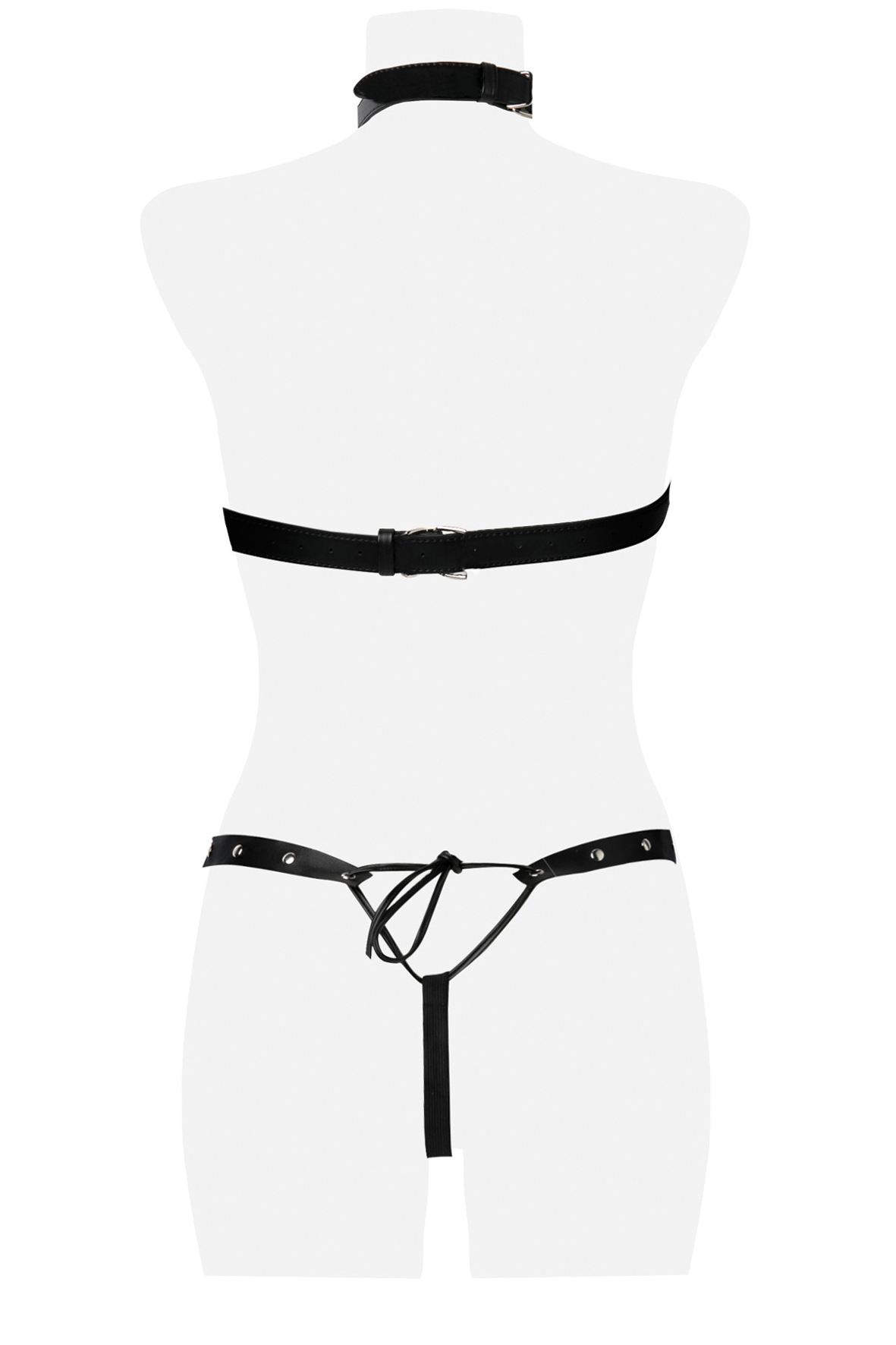 GREY VELVET 3-teiliges Kettenharness-Set one size