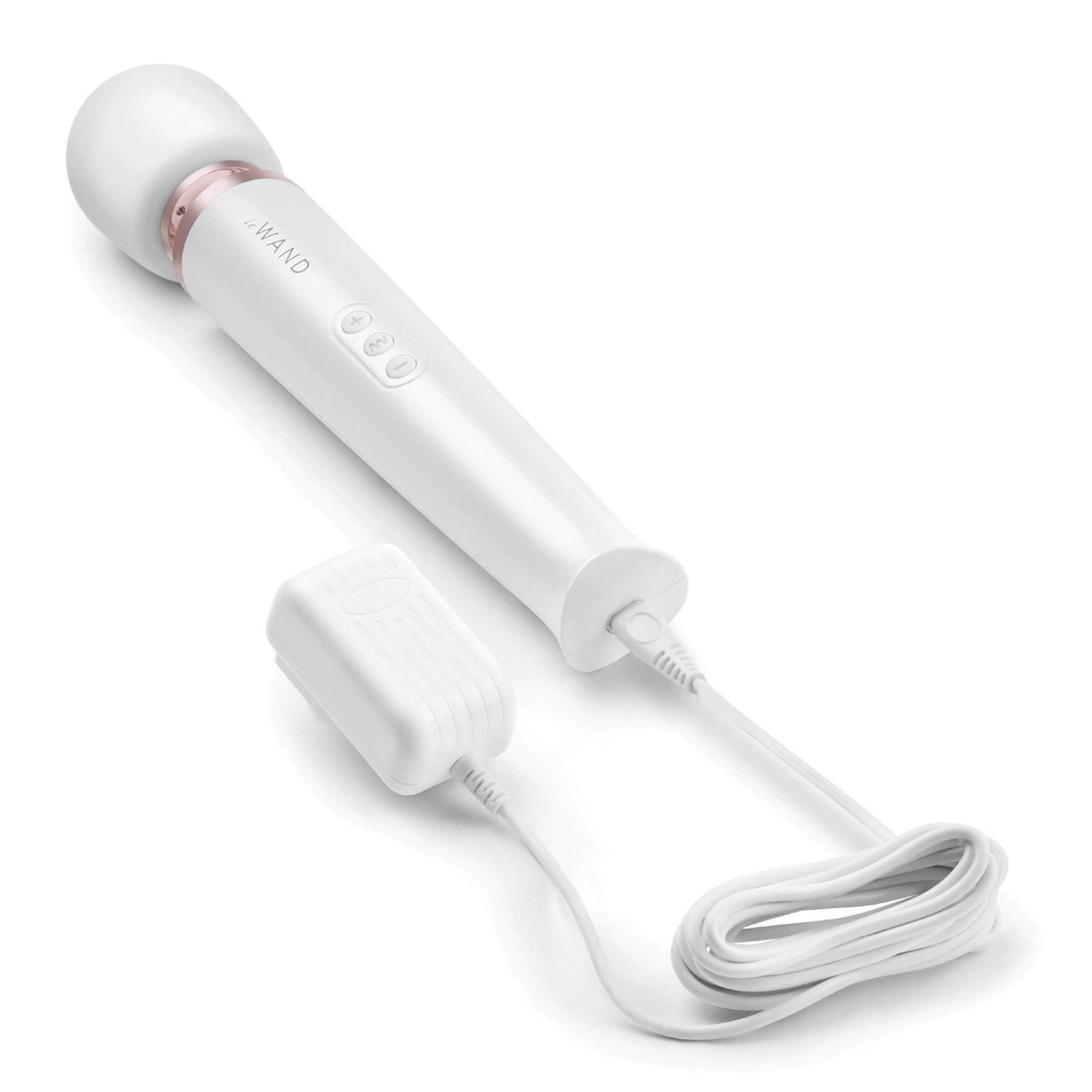 Le Wand Pearl White rechargeable massager