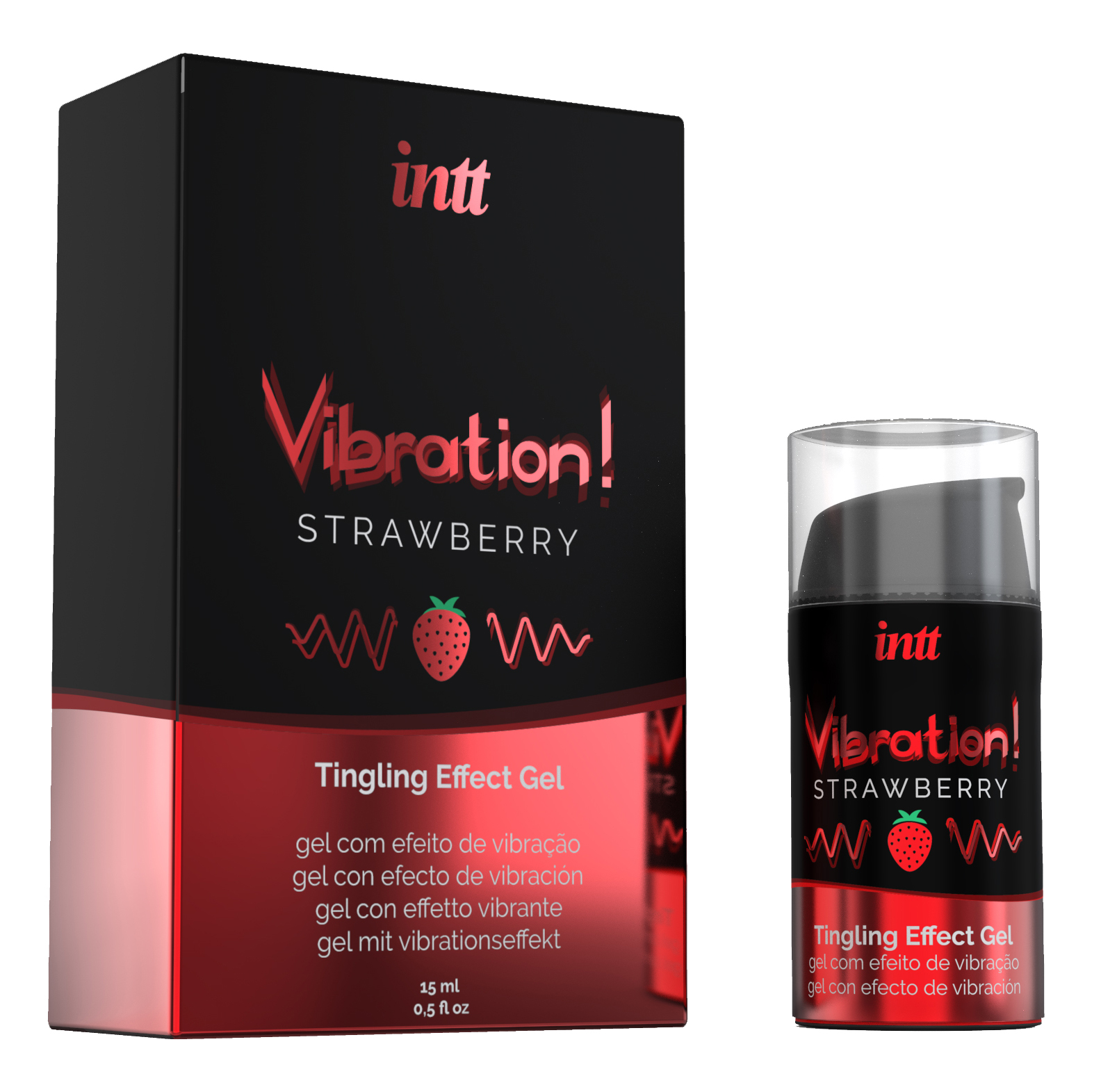 intt Liquid Vibration Strawberry 15ml