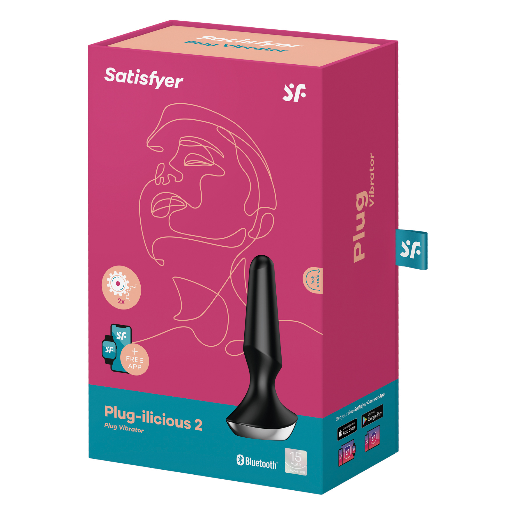 SATISFYER Plug-ilicious 2 black