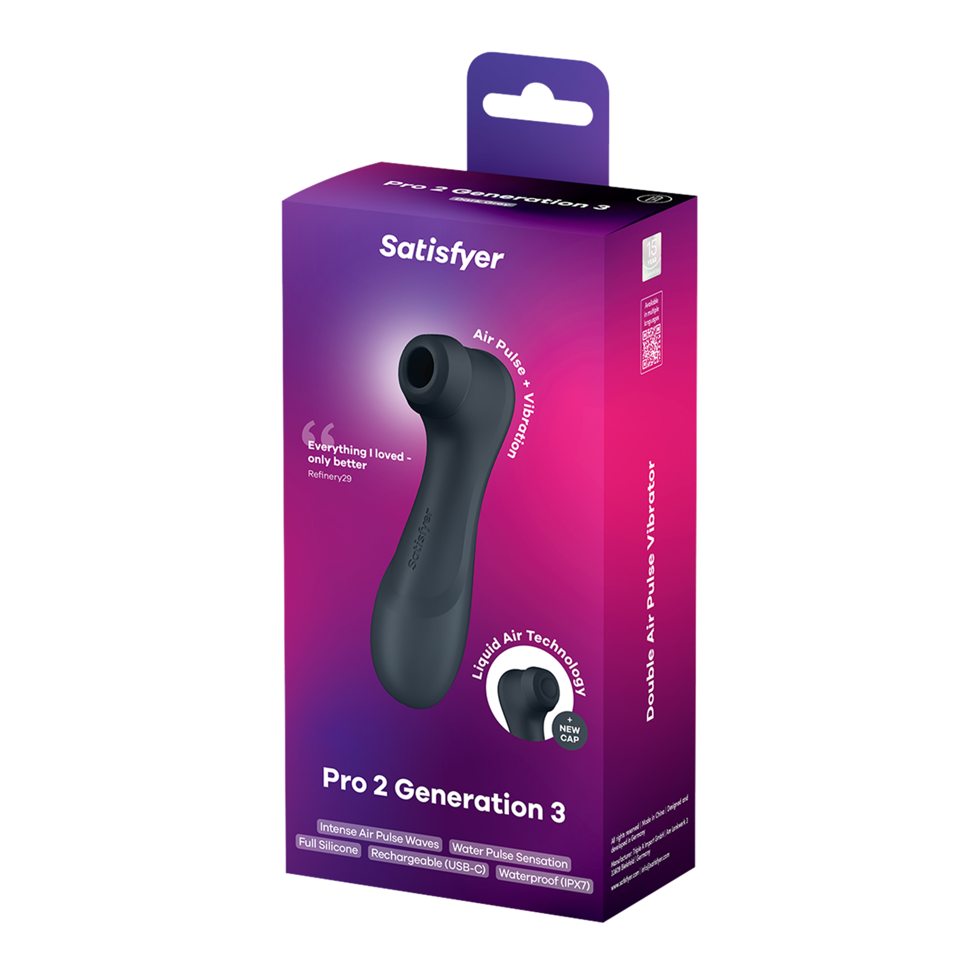 SATISFYER Pro 2 Generation 3 black