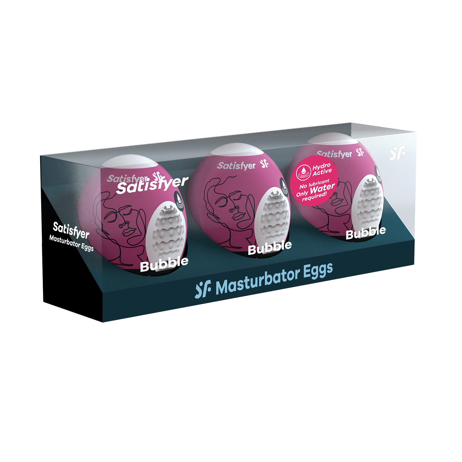 SATISFYER Men Masturbator Egg Bubble 3er Set